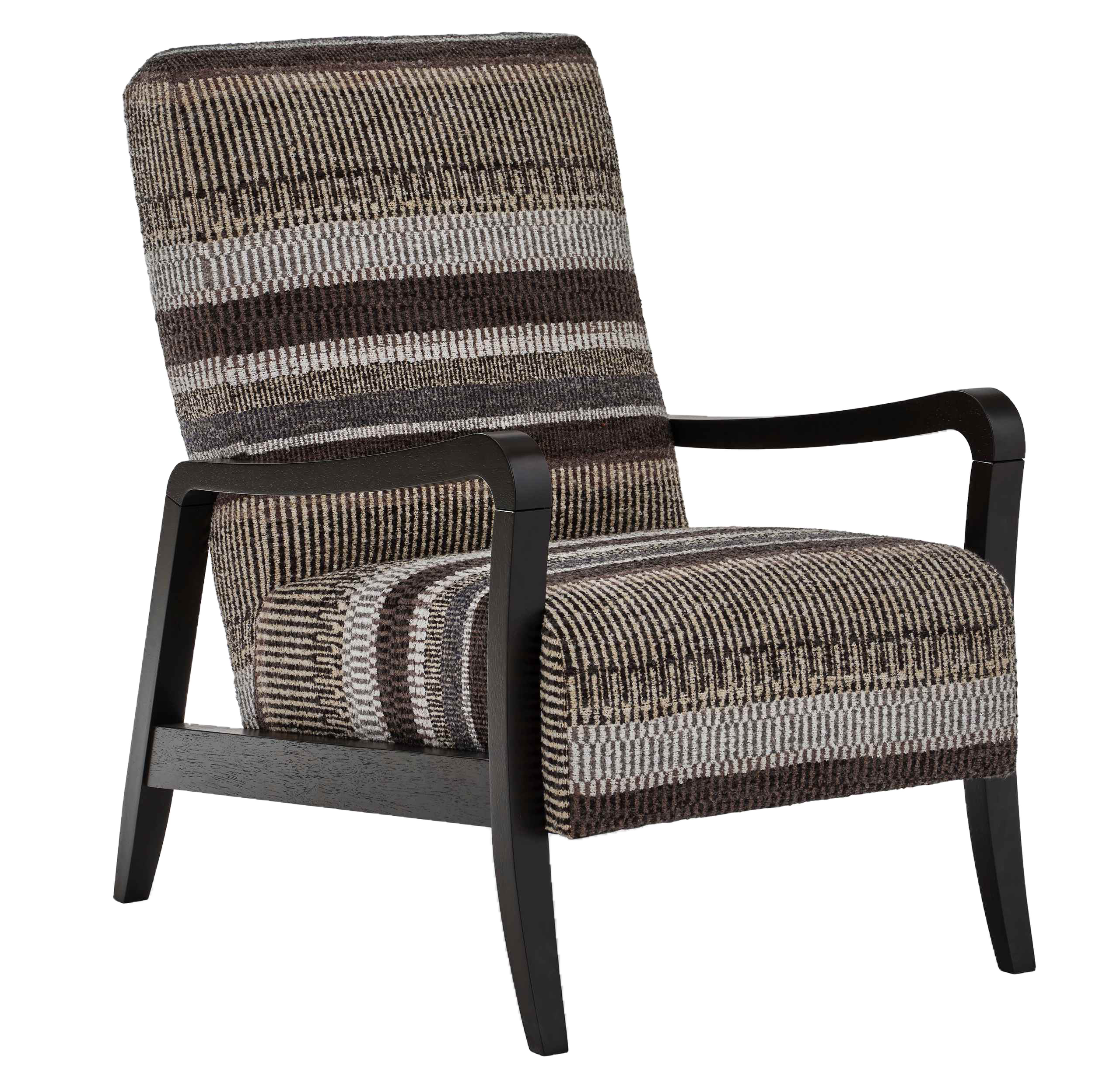 Image of Best Home Furnishings Field & Stream Collection Rybe Black Striped Accent Chair