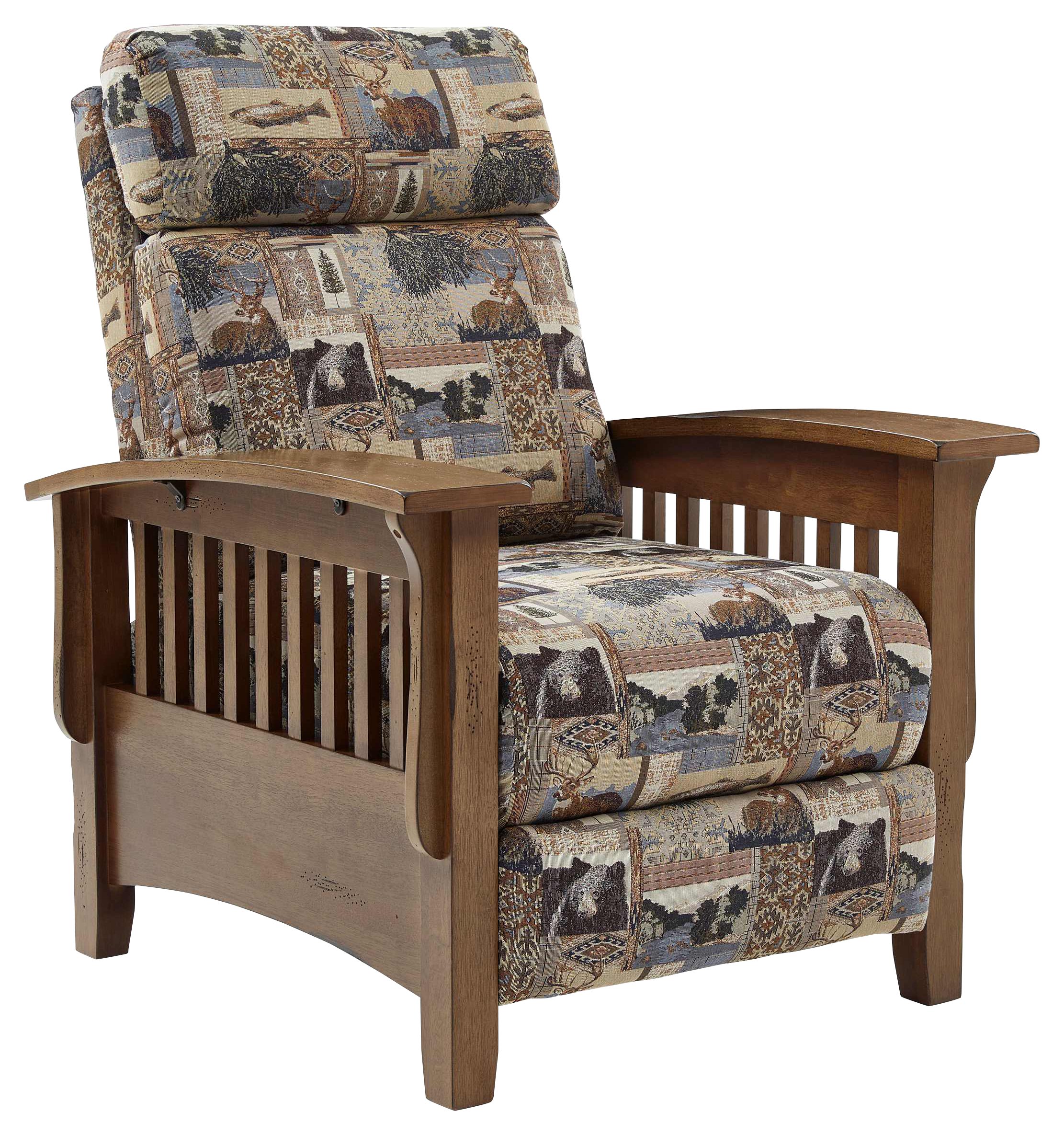 Image of Best Home Furnishings Field & Stream Collection Tuscan Nature High-Leg Recliner