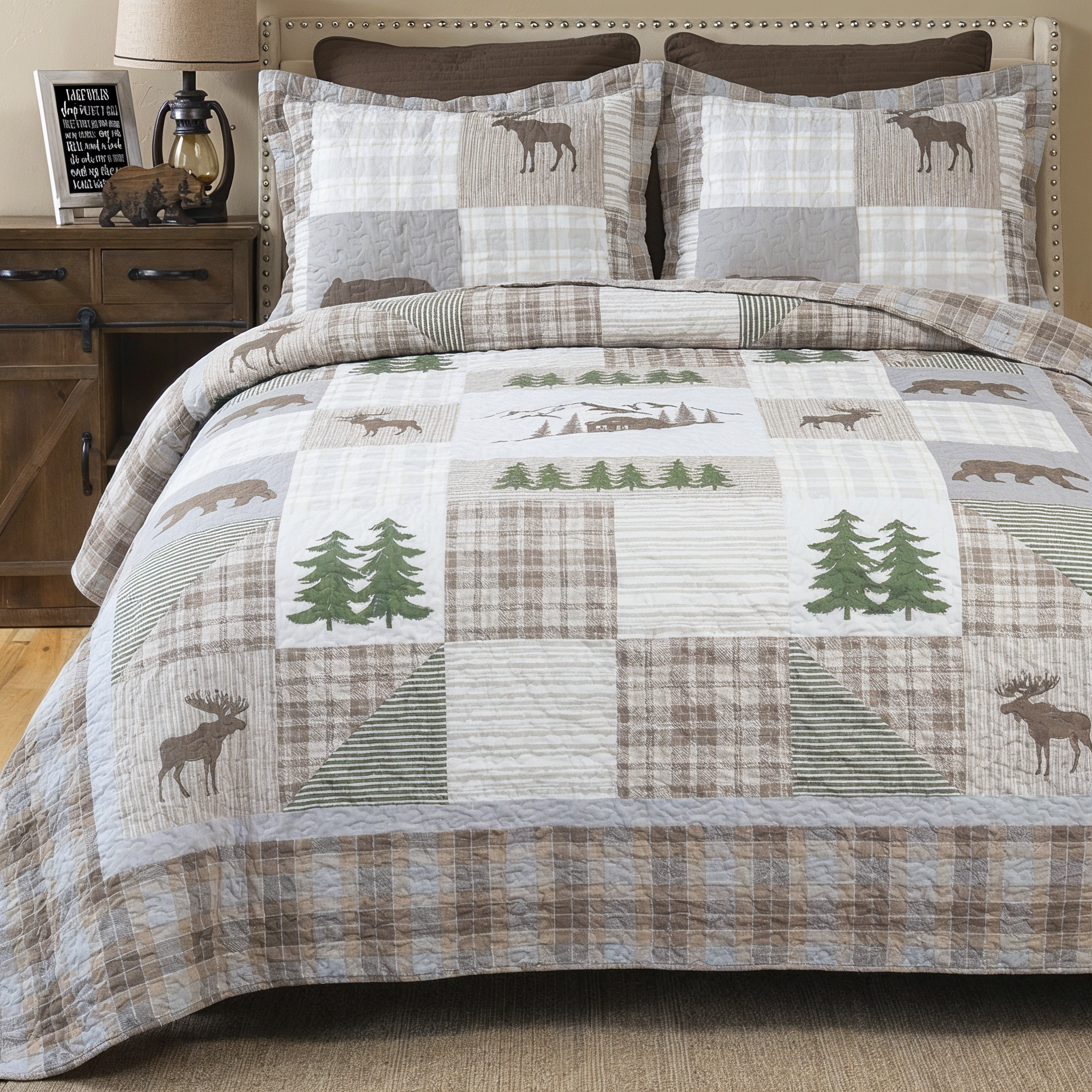 Image of Carstens, Inc. Glacier Peak Quilt Set - King