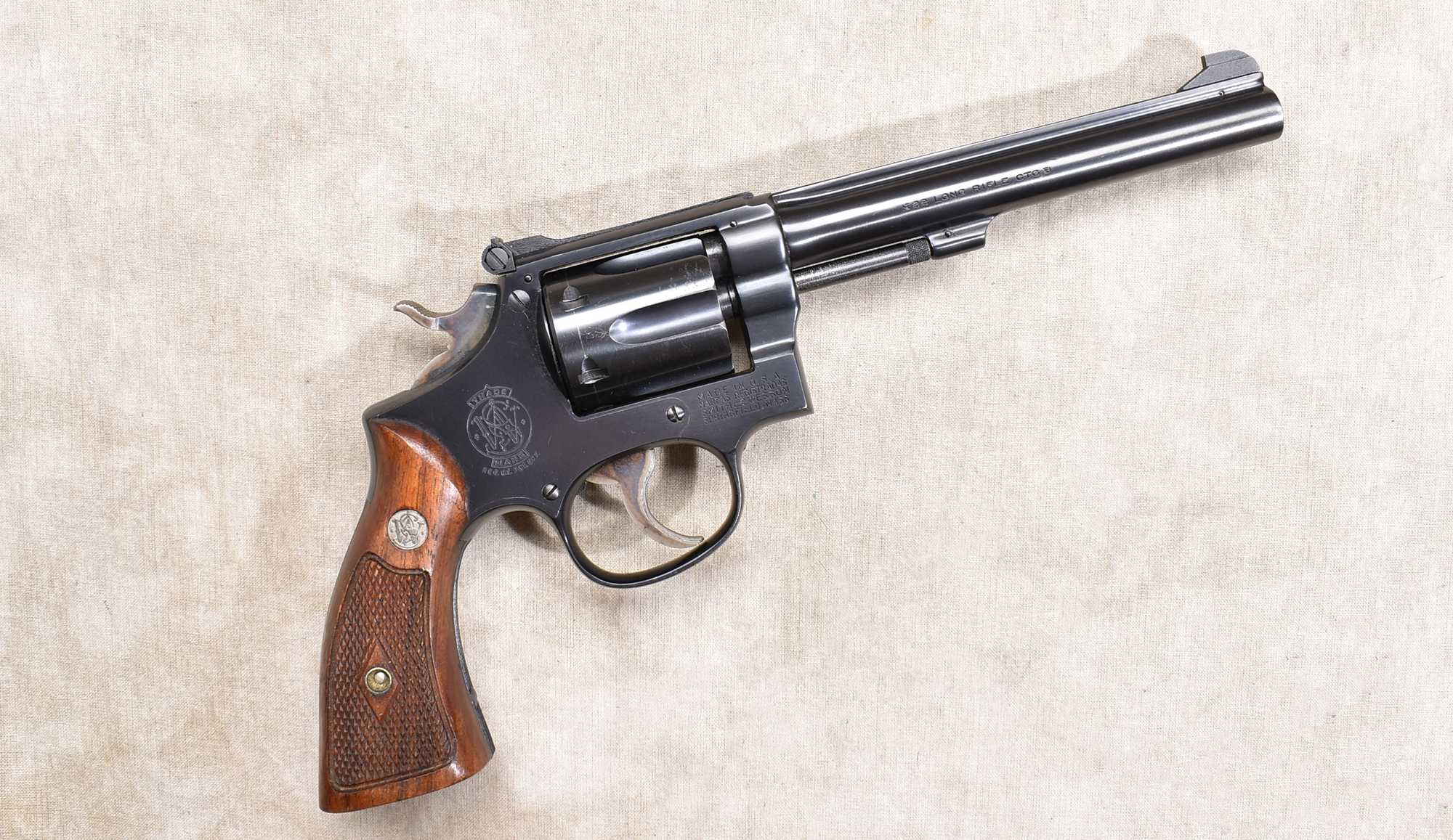 Image of SMITH & WESSON ~ K-22 MASTERPIECE ~ .22 LONG RIFLE