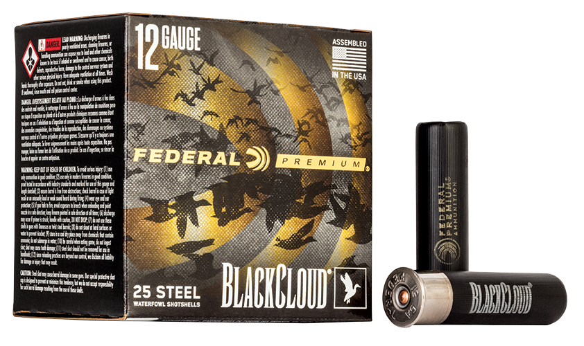 Image of "Federal Premium Black Cloud FS Waterfowl 12-Ga. 3-1/2"" 1-1/2 oz.Shotgun Shells with FliteControl FLEX Wad - BB - 250 Rounds"