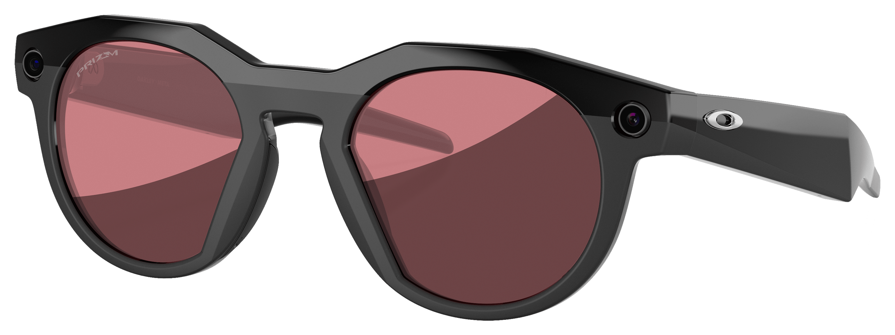 Image of Oakley Meta HSTN OW8002 Prizm Dark Golf Mirror Sunglasses