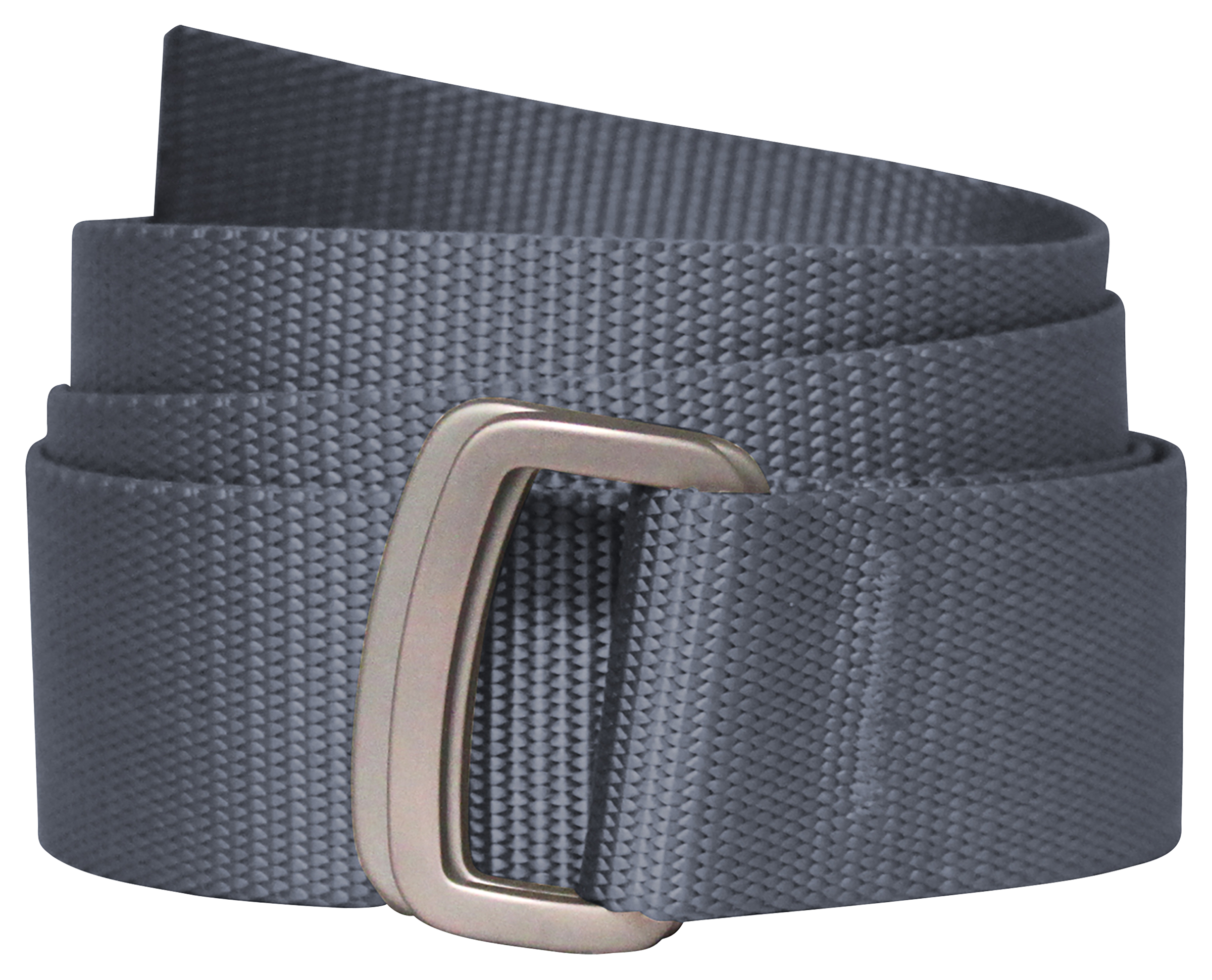 BISON Subtle Cinch Gunmetal Buckle 38mm Graphite Belt, Large (577GRA-L)