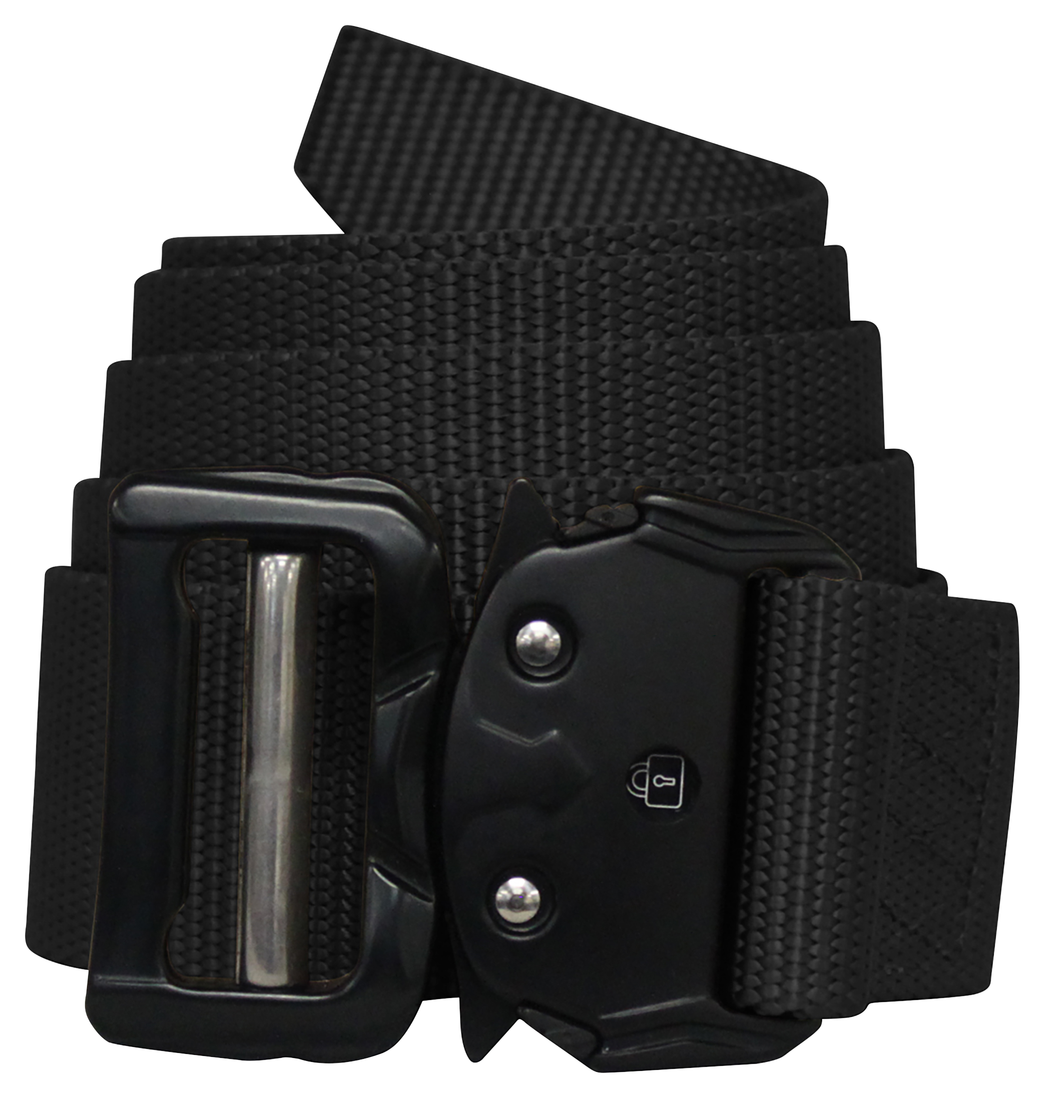 Image of Bison Designs BTB Falcon Buckle Belt for Men - Black - XL