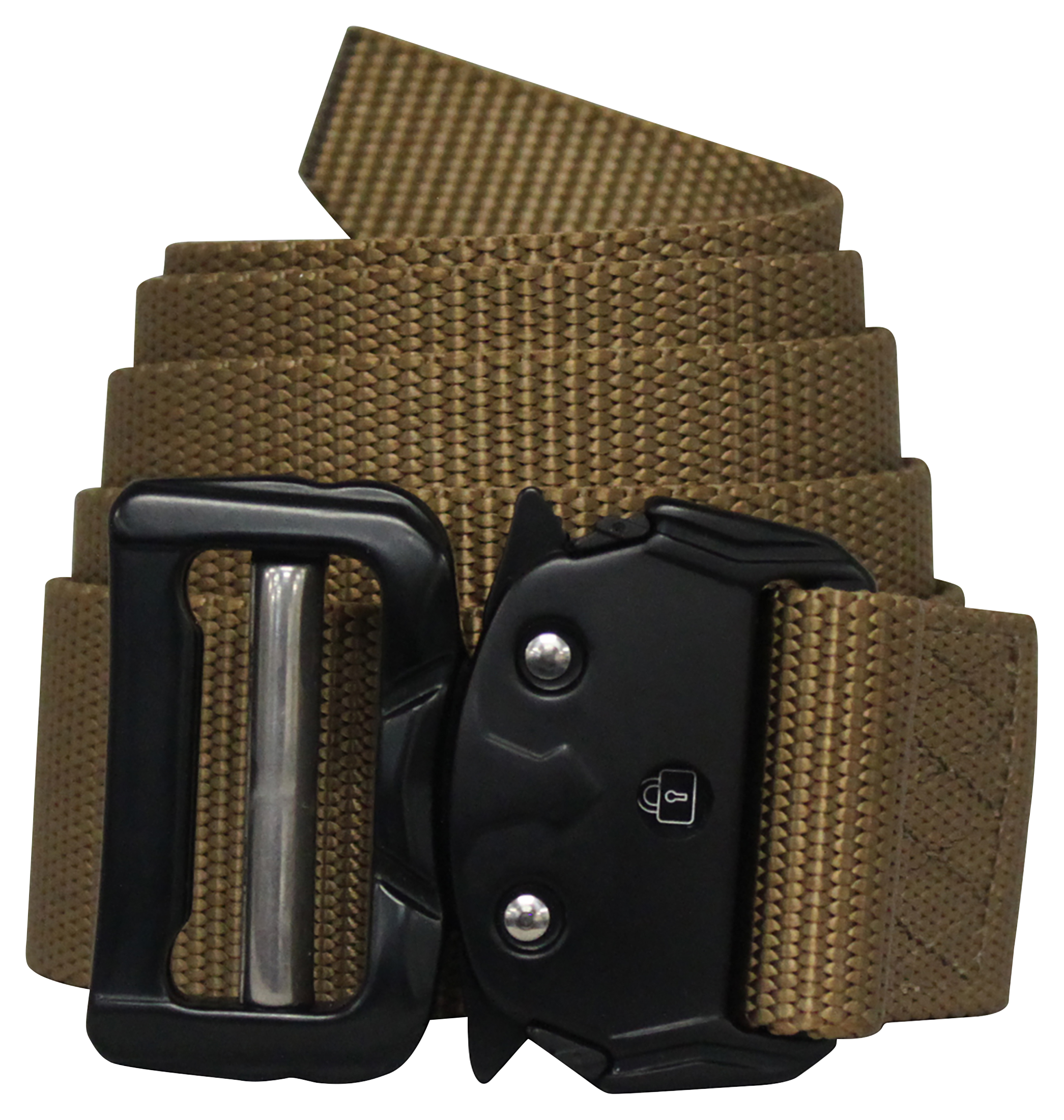 Image of Bison Designs BTB Falcon Buckle Belt for Men - Coyote Brown