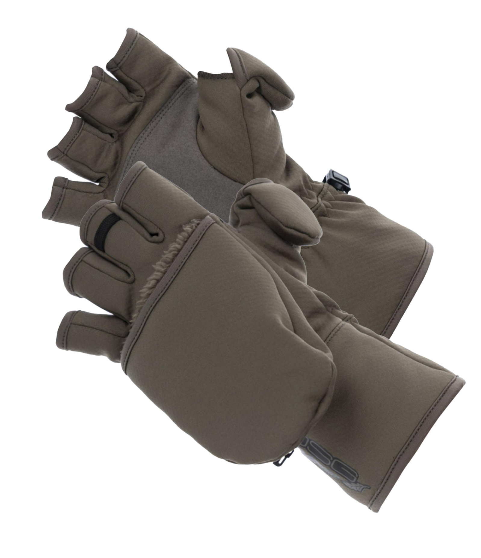 Image of DSG Outerwear Sherpa Flip-Top Mittens - Stone