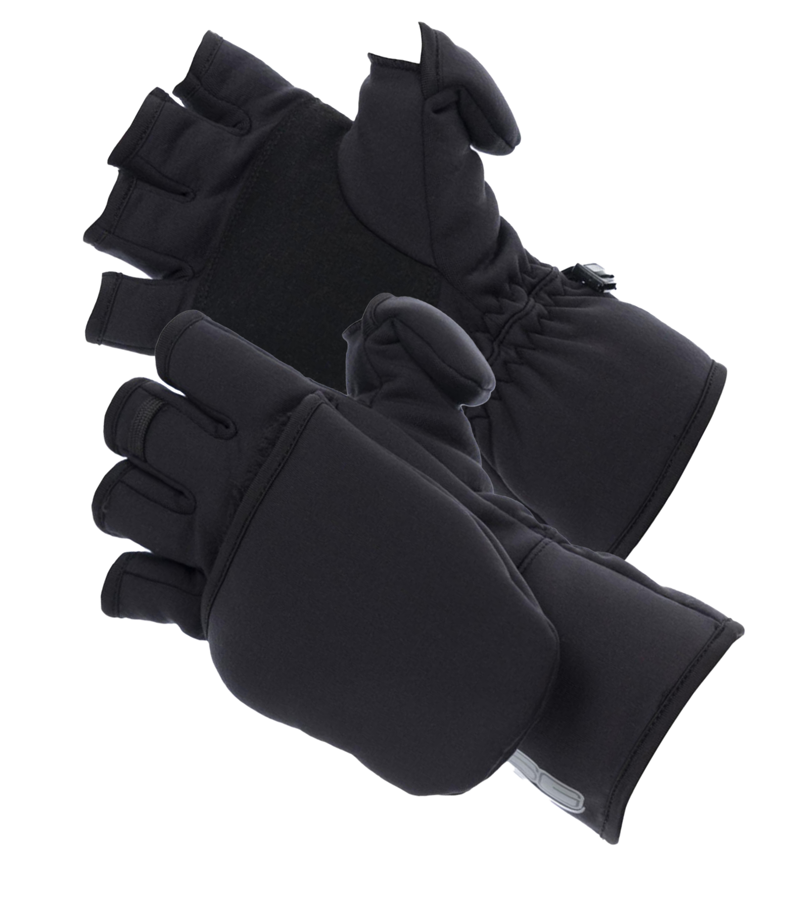 Image of DSG Outerwear Sherpa Flip-Top Mittens - Black