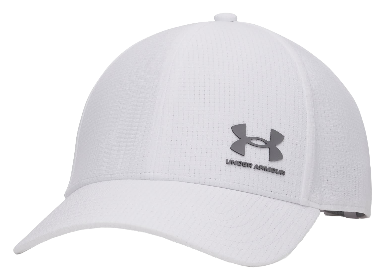 Image of Under Armour Iso-Chill ArmourVent Adjustable Cap - White/Steel