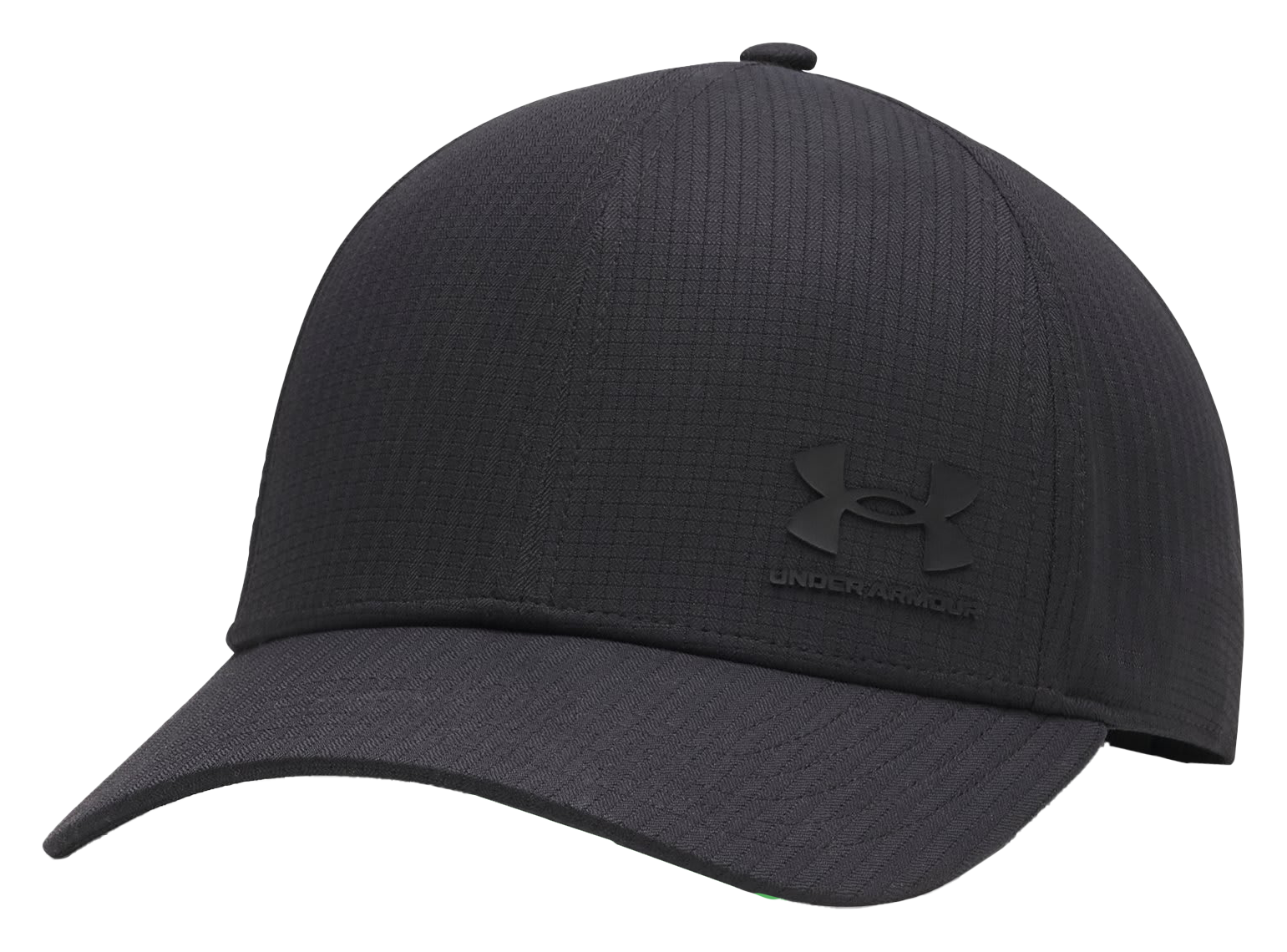 Image of Under Armour Iso-Chill ArmourVent Adjustable Cap - Black/Castlerock