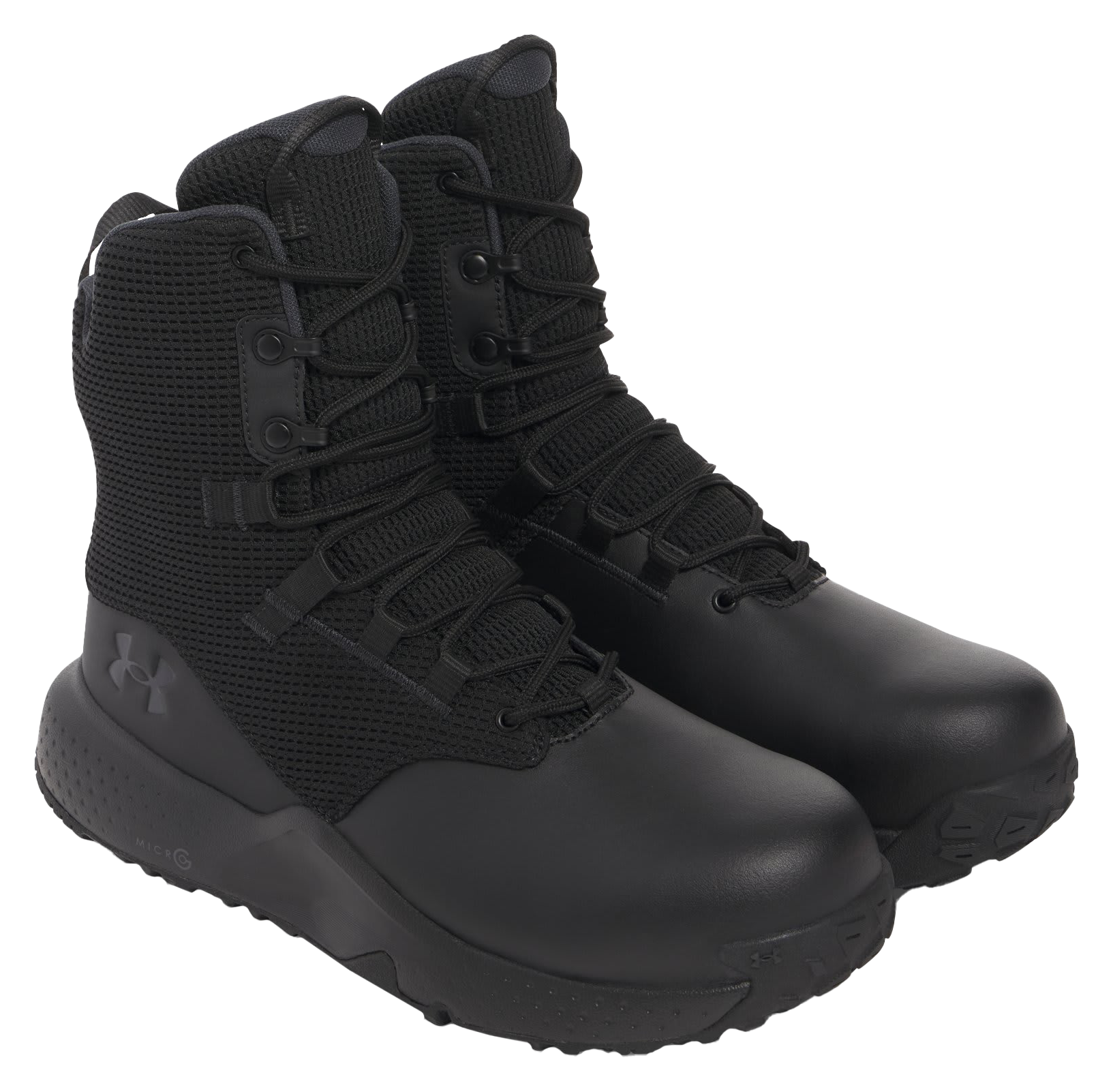 Image of Under Armour Stellar Protect Composite-Toe Tactical Boots for Men - Black/Anthracite