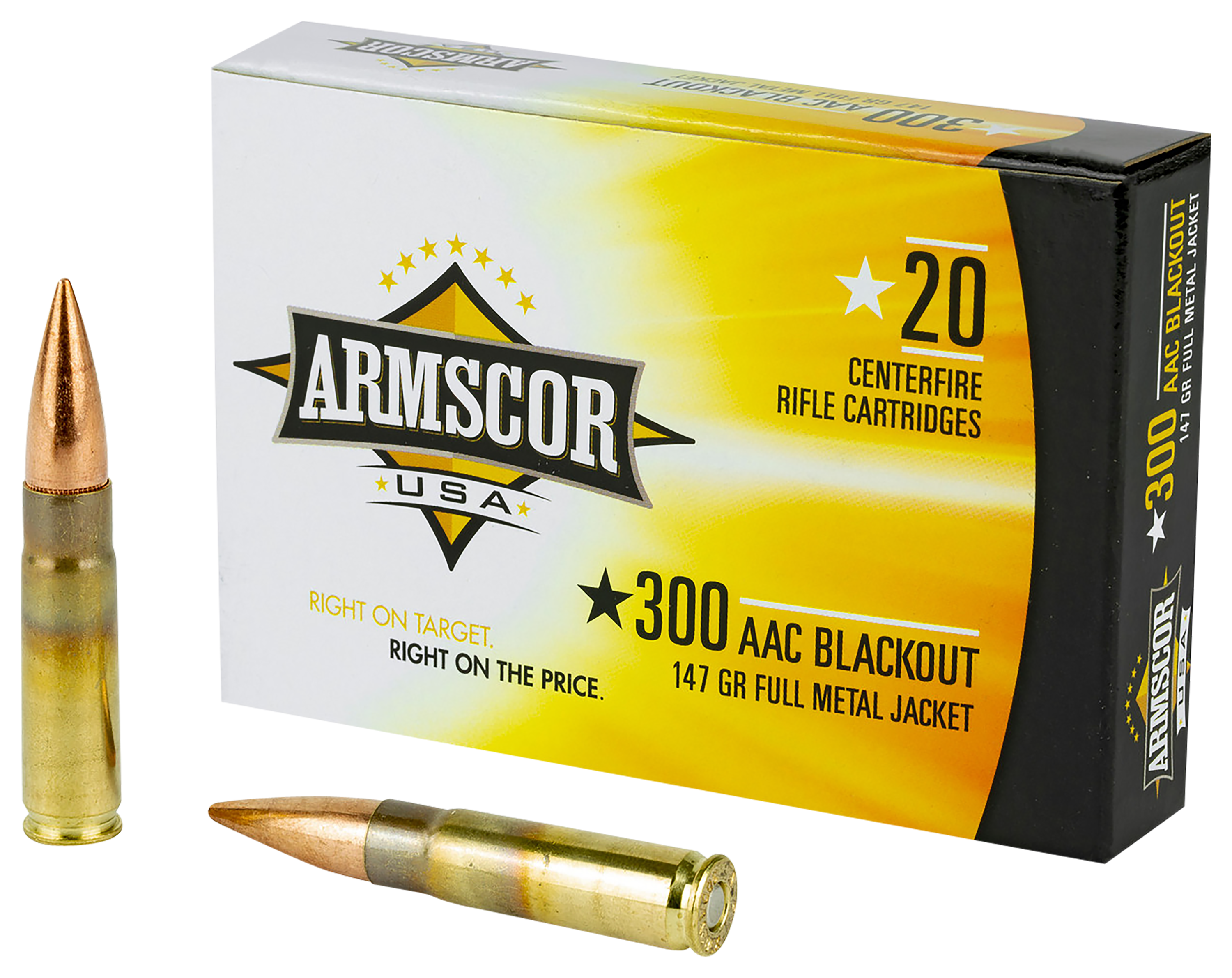 Armscor Centerfire Rifle Ammo - .300 AAC Blackout