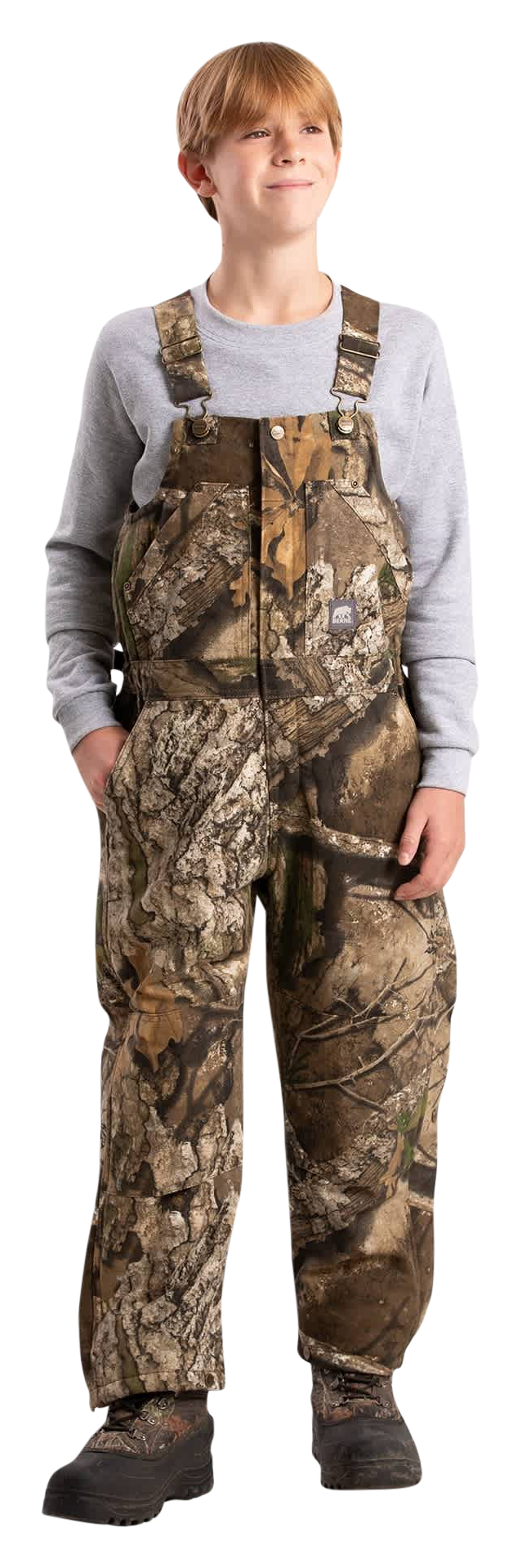 Berne Softstone Insulated Bib Overalls for Kids