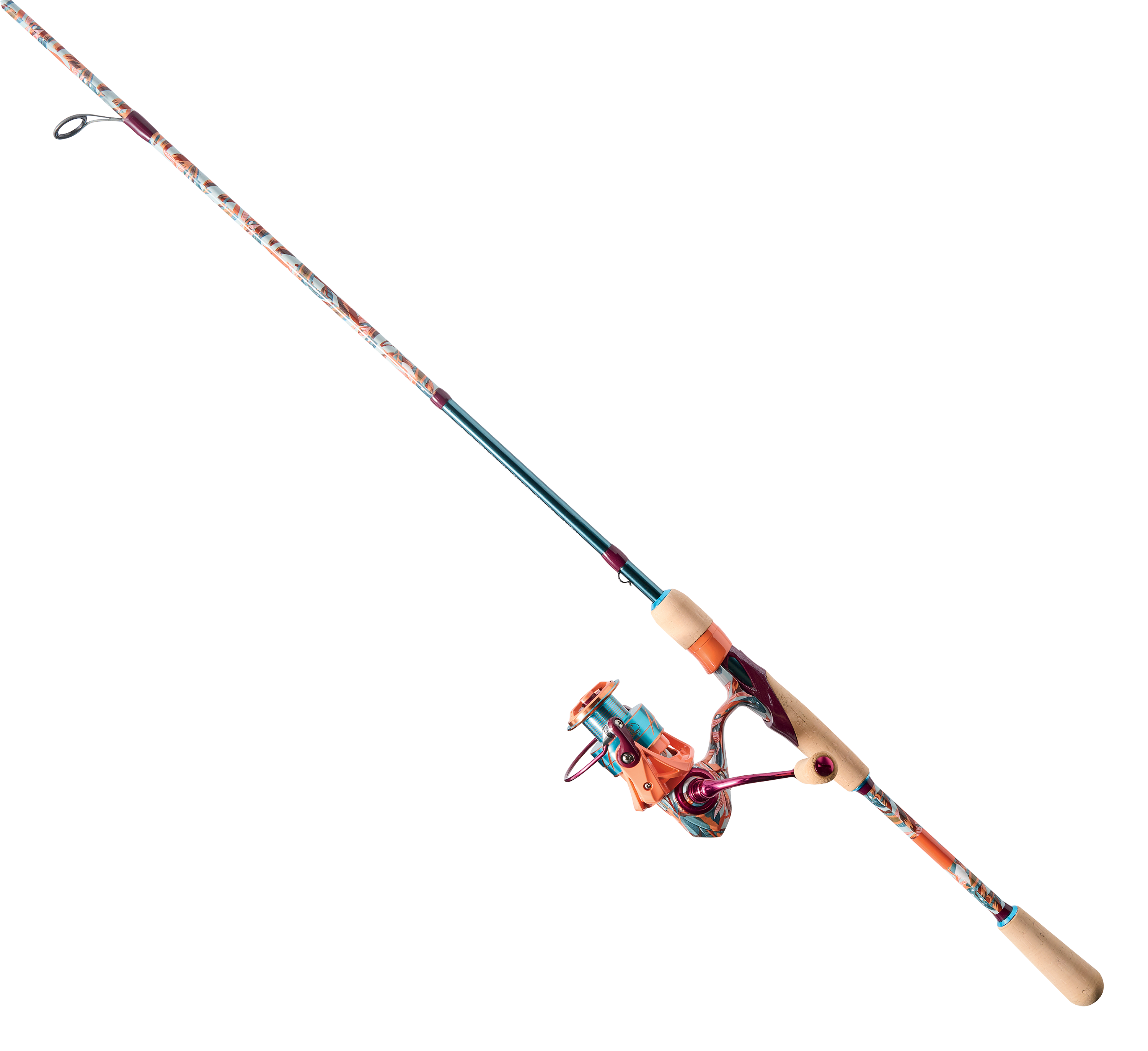 Bass Pro Shops Bass Pro Shops Prodigy Spinning Combo in Floral - 3000 - 7' - Medium - 5.0:1 - $119.99 at Bass Pro Shops