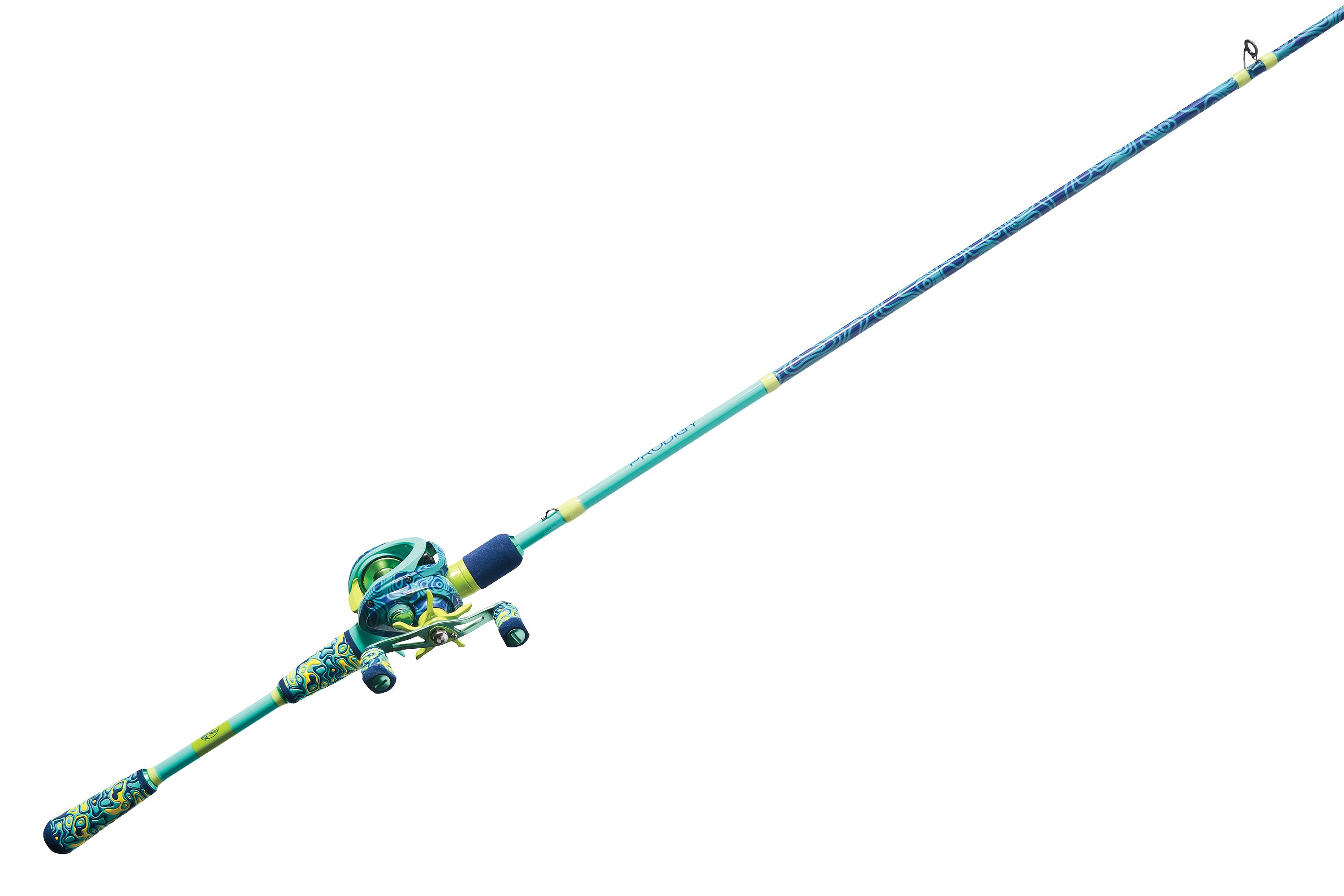 Bass Pro Shops Prodigy Baitcast Combo in Topo - 7' - Medium