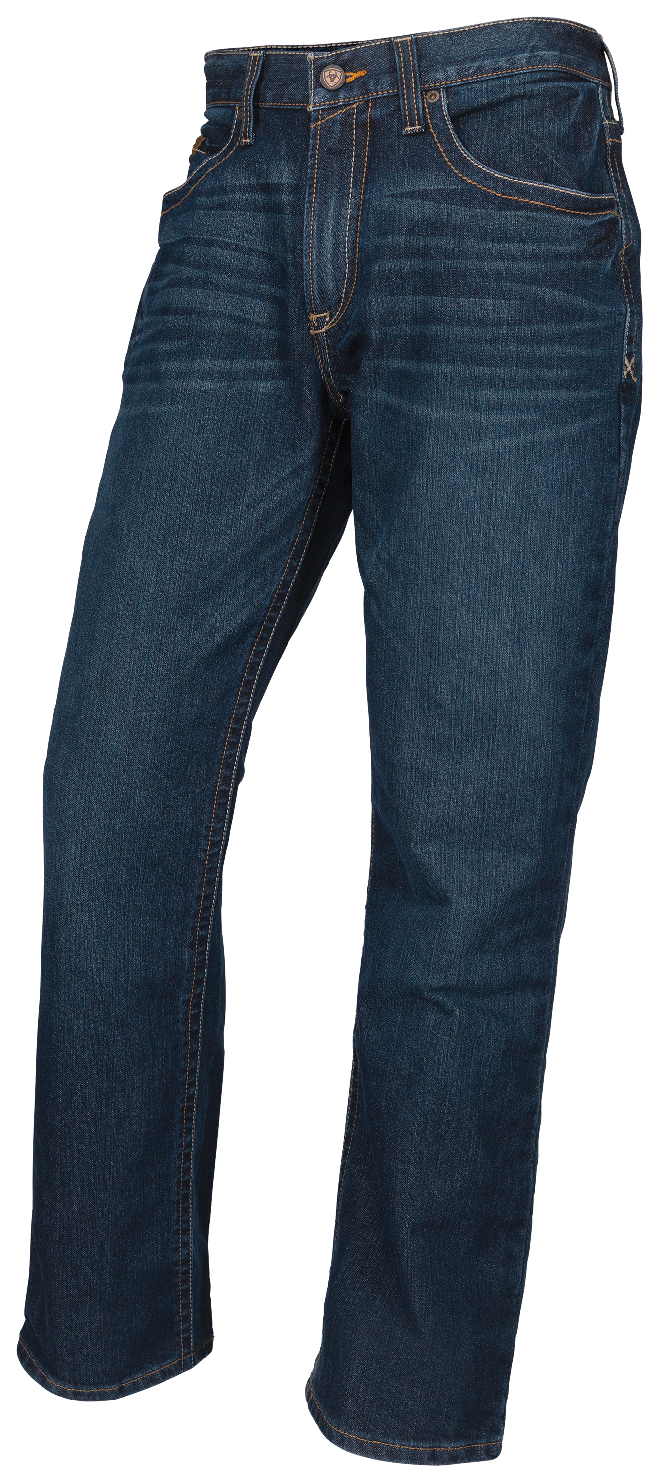 Image of Ariat M4 Low Rise Rebar DuraStretch Edge Bootcut Jeans for Men - Bodie