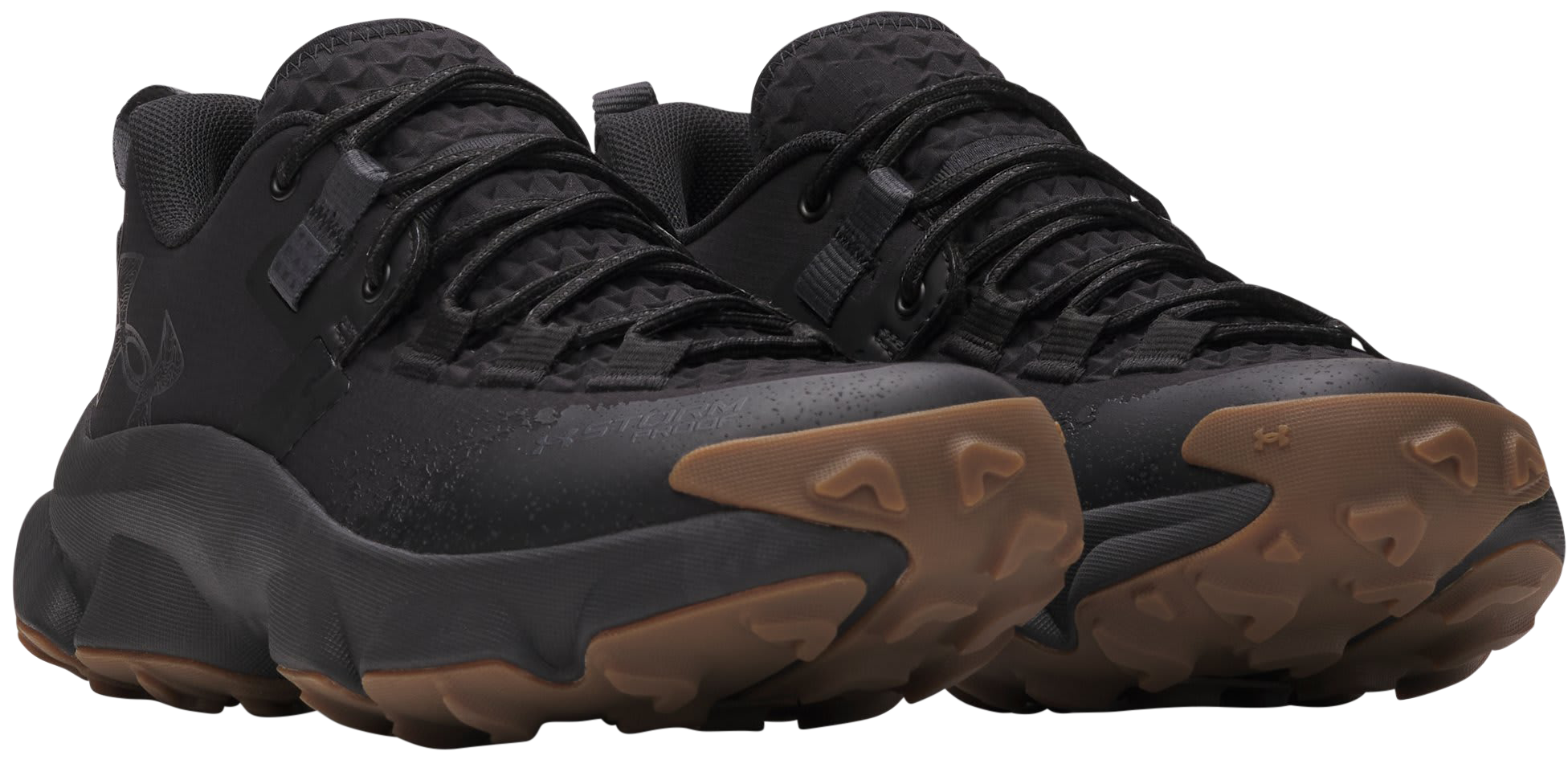 Image of Under Armour Charged Expanse Waterproof Trail Running Shoes for Women - Black/Anthracite