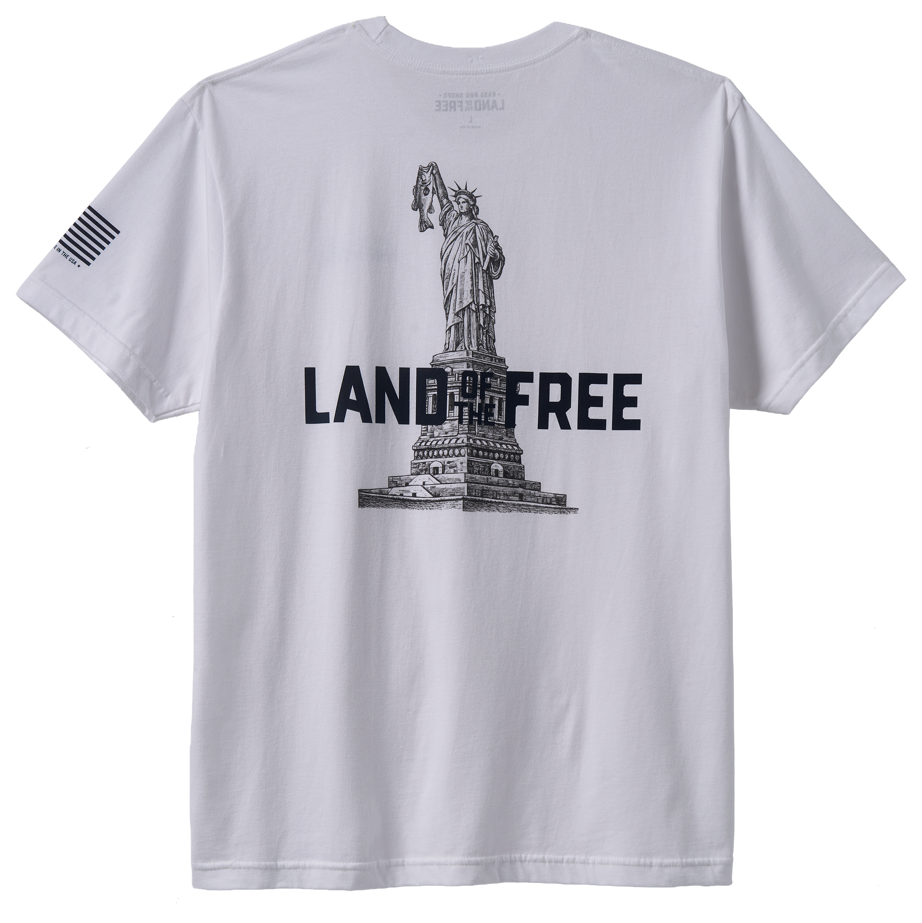 Image of Land of the Free Liberty Short-Sleeve T-Shirt - White