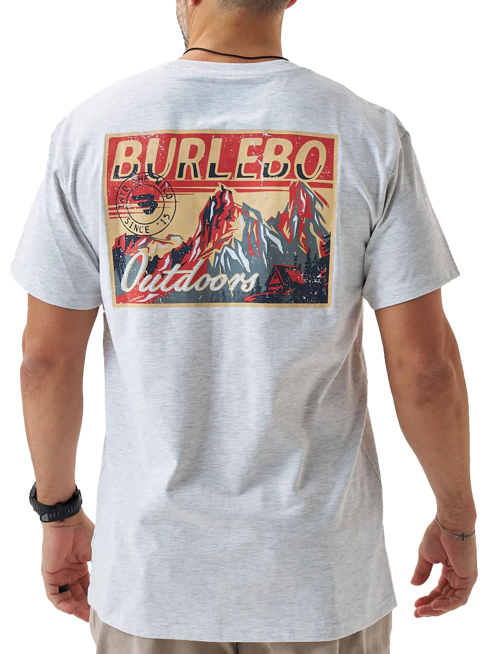 Image of BURLEBO Mountain Range Short-Sleeve T-Shirt