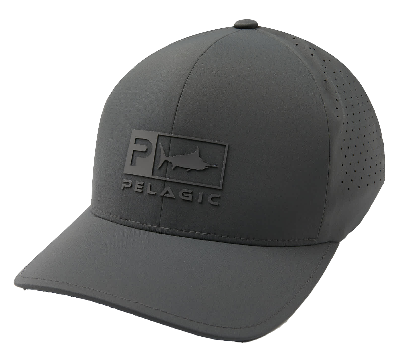 Image of Pelagic Flexfit Delta Icon Stretch-Fit Cap