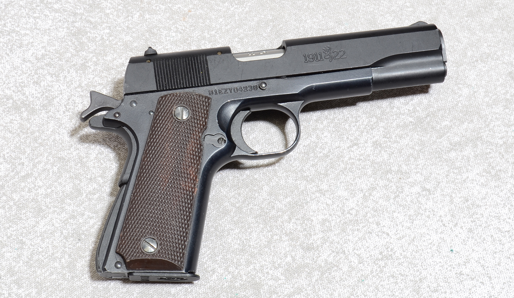 Image of "Browning 1911-22 Pistol, .22 Long Rifle, 4.25"" Barrel, 1 lb."
