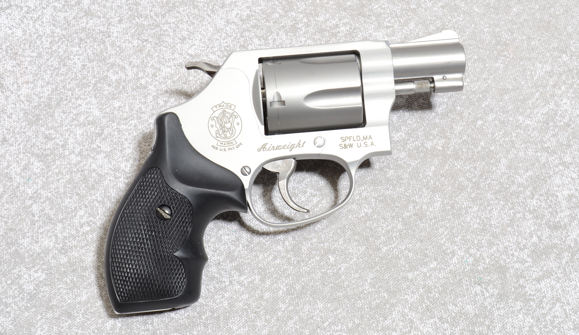 Image of "Smith & Wesson 637-2 Pistol, .38 Special + P, 2"" Barrel, 1-lb."