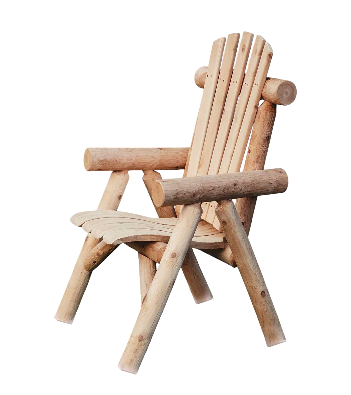 Image of Lakeland Mills Cedar Log Dining Chair