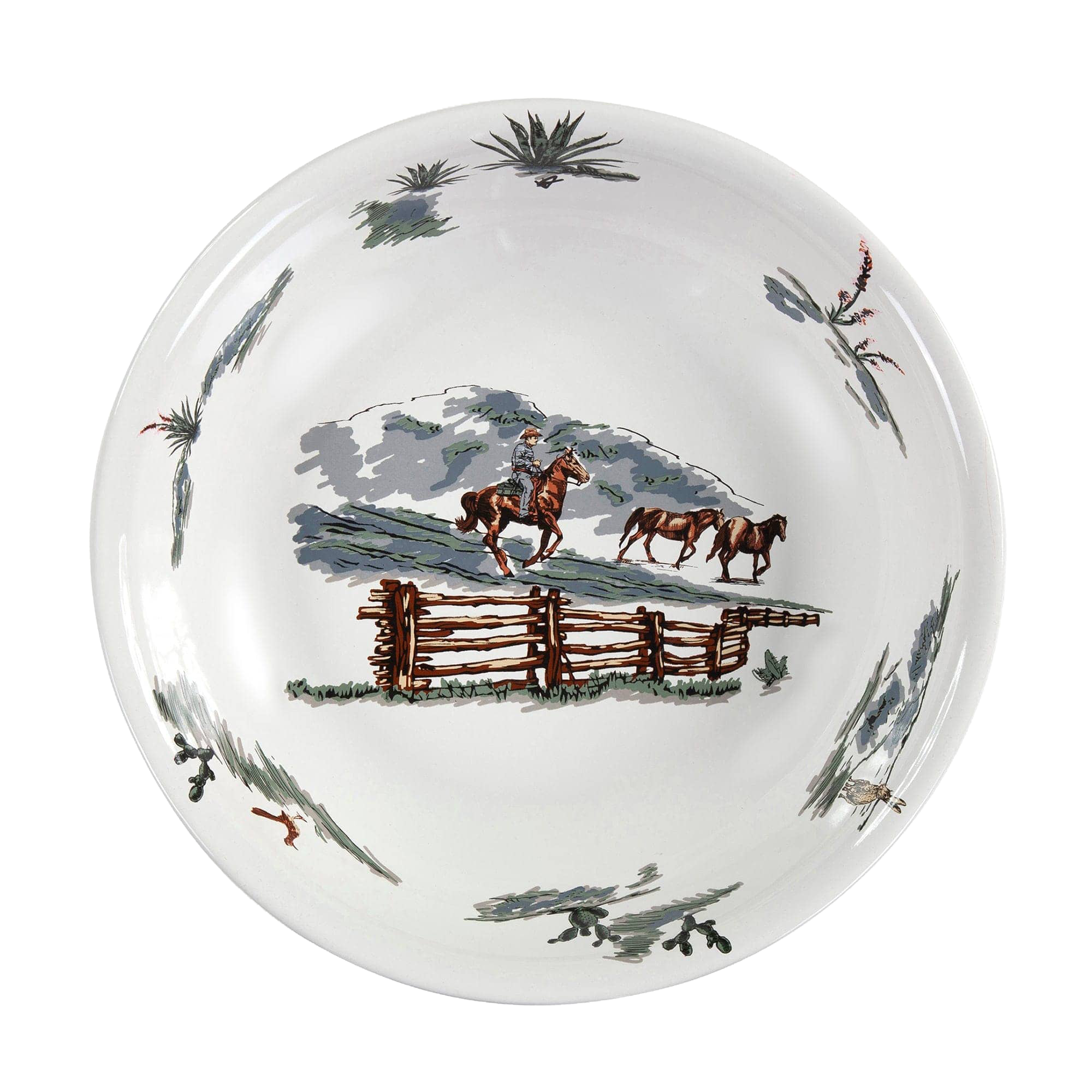 Image of Paseo Road Ranch Life Ceramic Serving Bowl