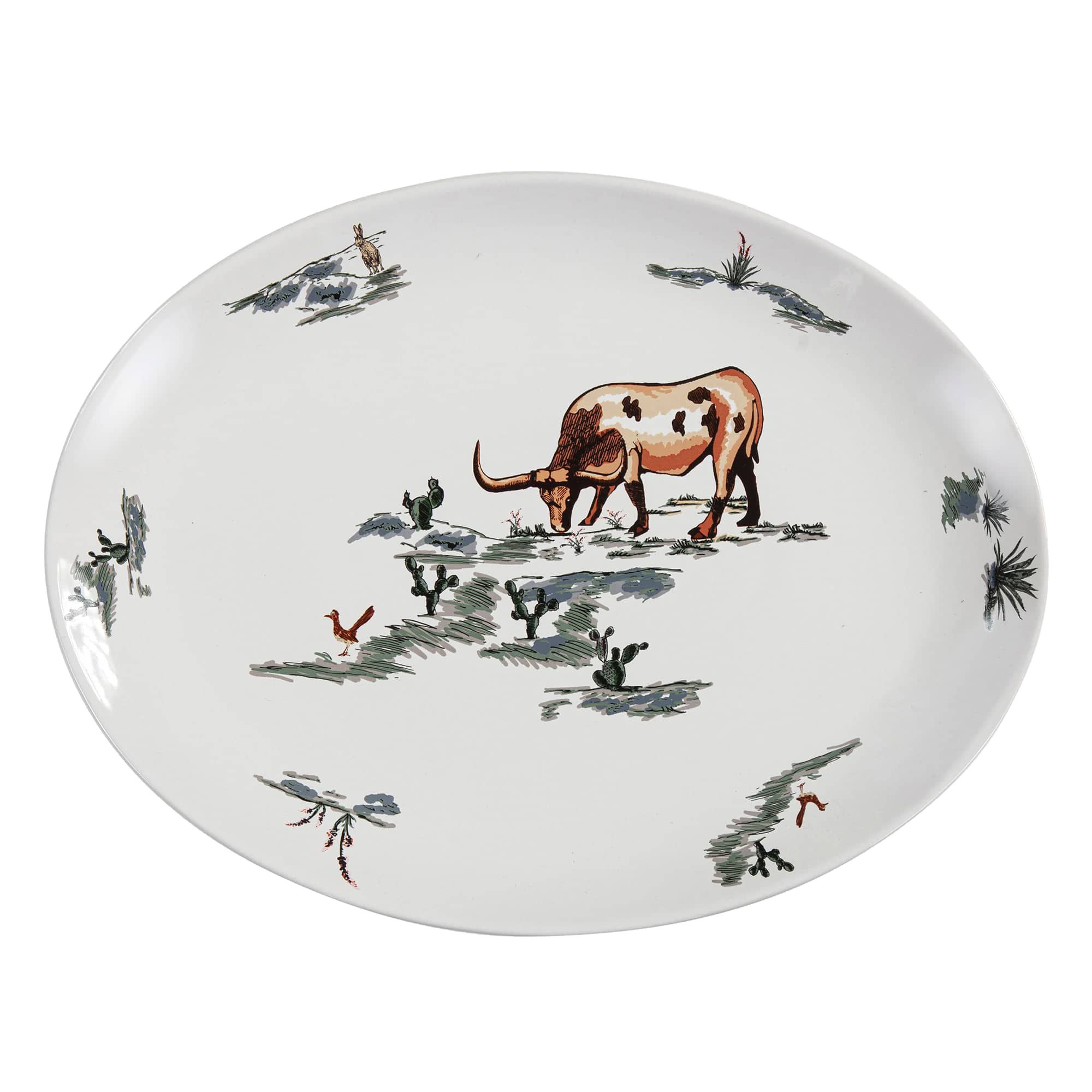 Image of Paseo Road Ranch Life Ceramic Serving Platter