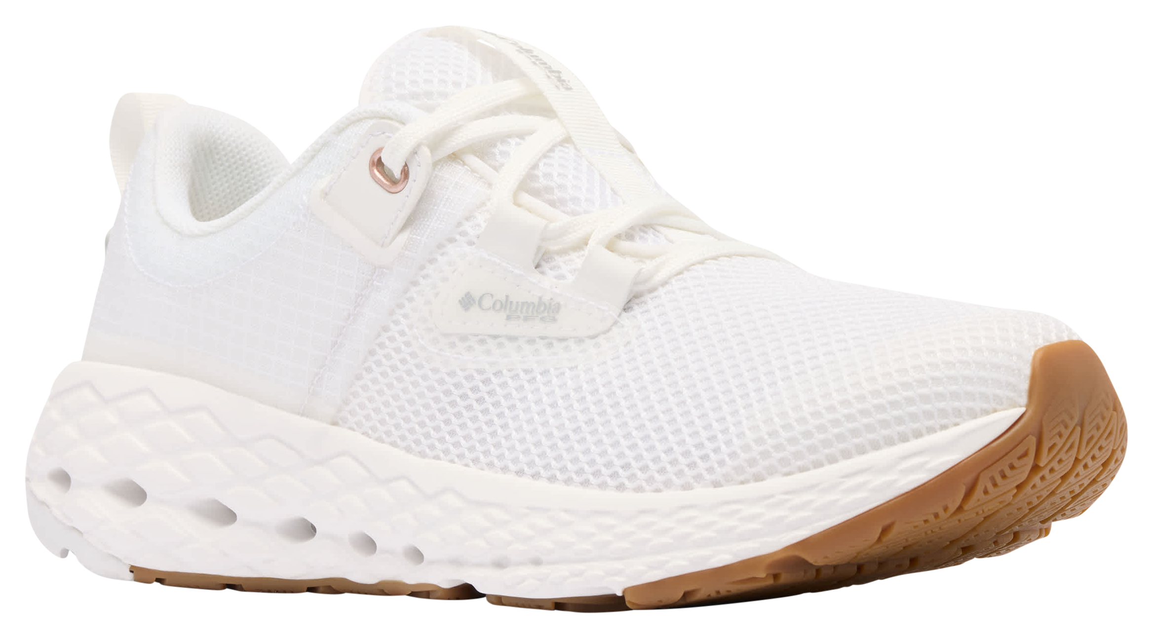 Image of Columbia PFG Tamiami 2 Fishing Shoes for Women - White/Columbia Grey