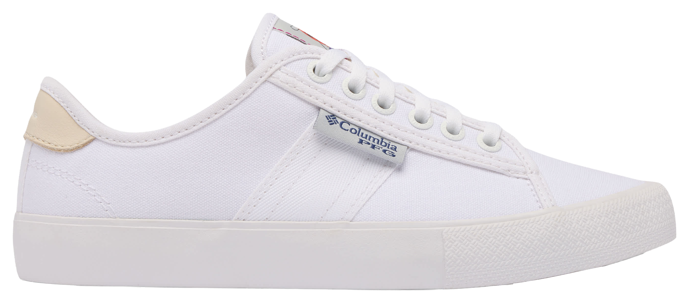 Columbia PFG Bonefish Flats Boat Shoes for Women - White/Cool Grey