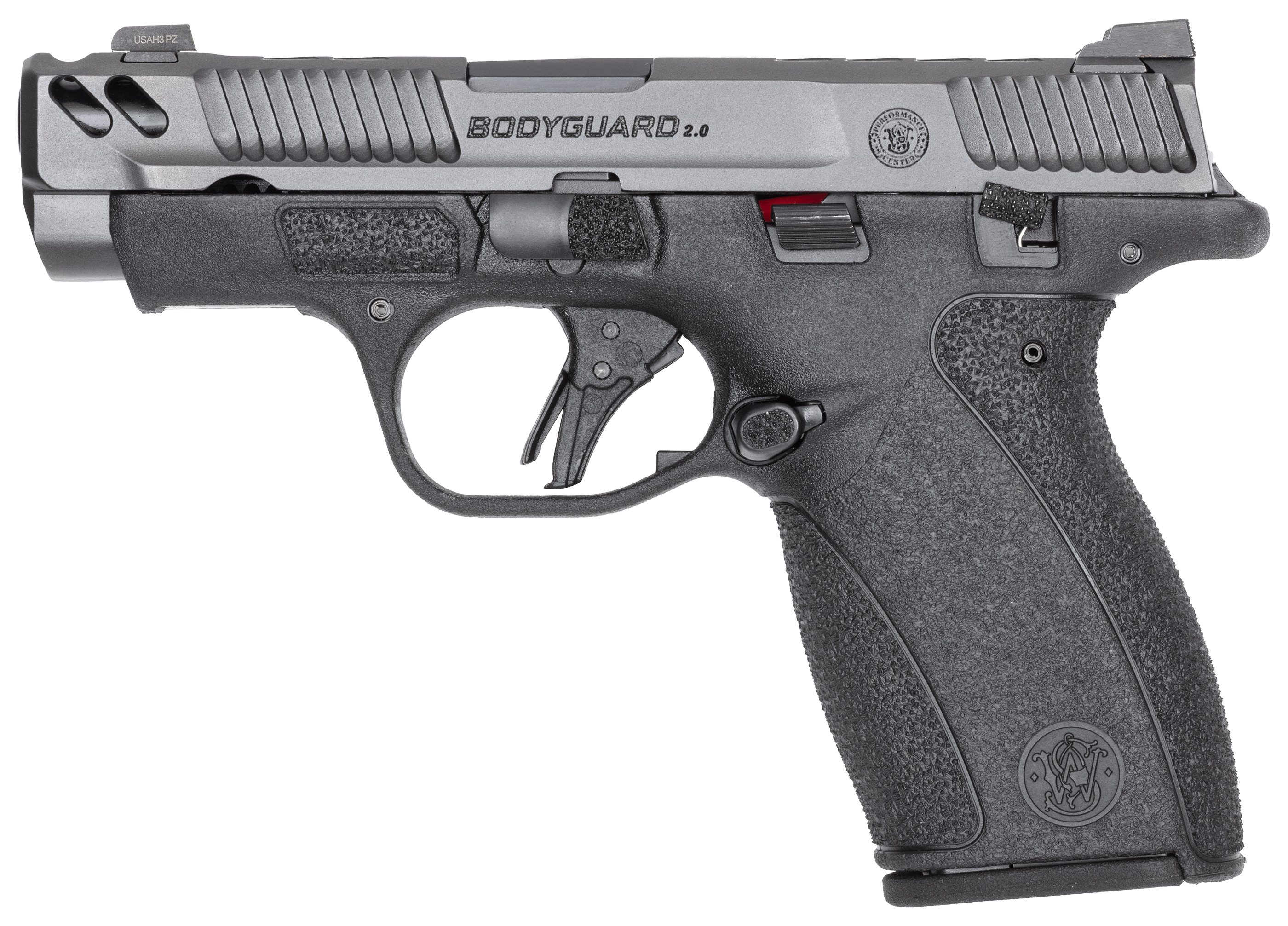 Smith  Wesson Performance Center Bodyguard 20 Carry Comp SemiAuto Pistol with Thumb Safety  10 Rounds  California Compliant