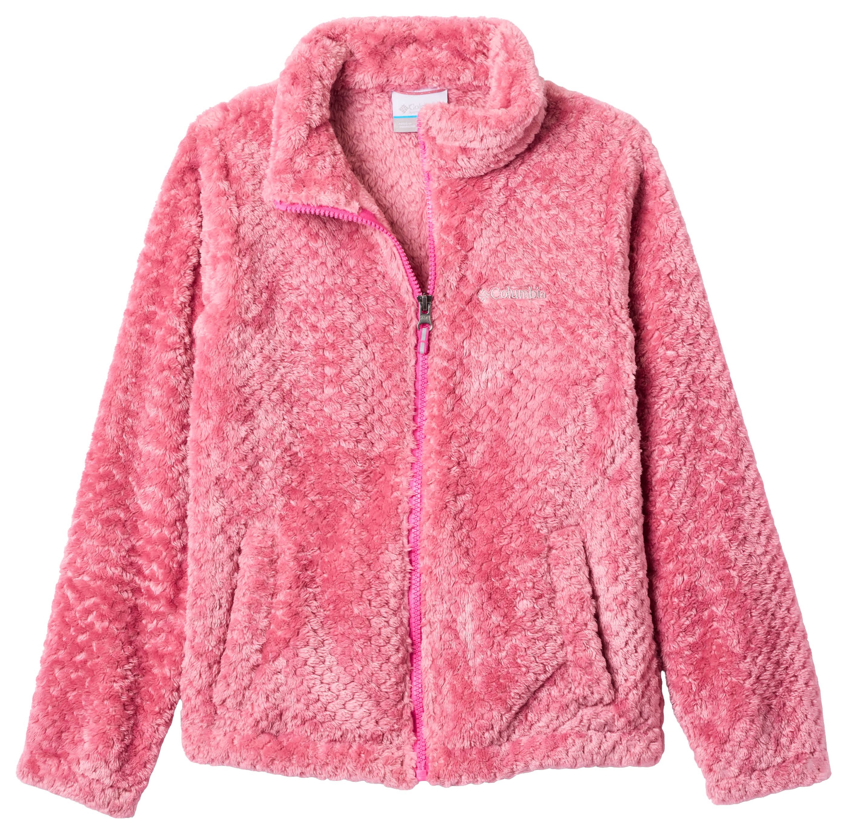Image of Columbia Fire Side Sherpa Full-Zip Jacket for Kids - Rosette
