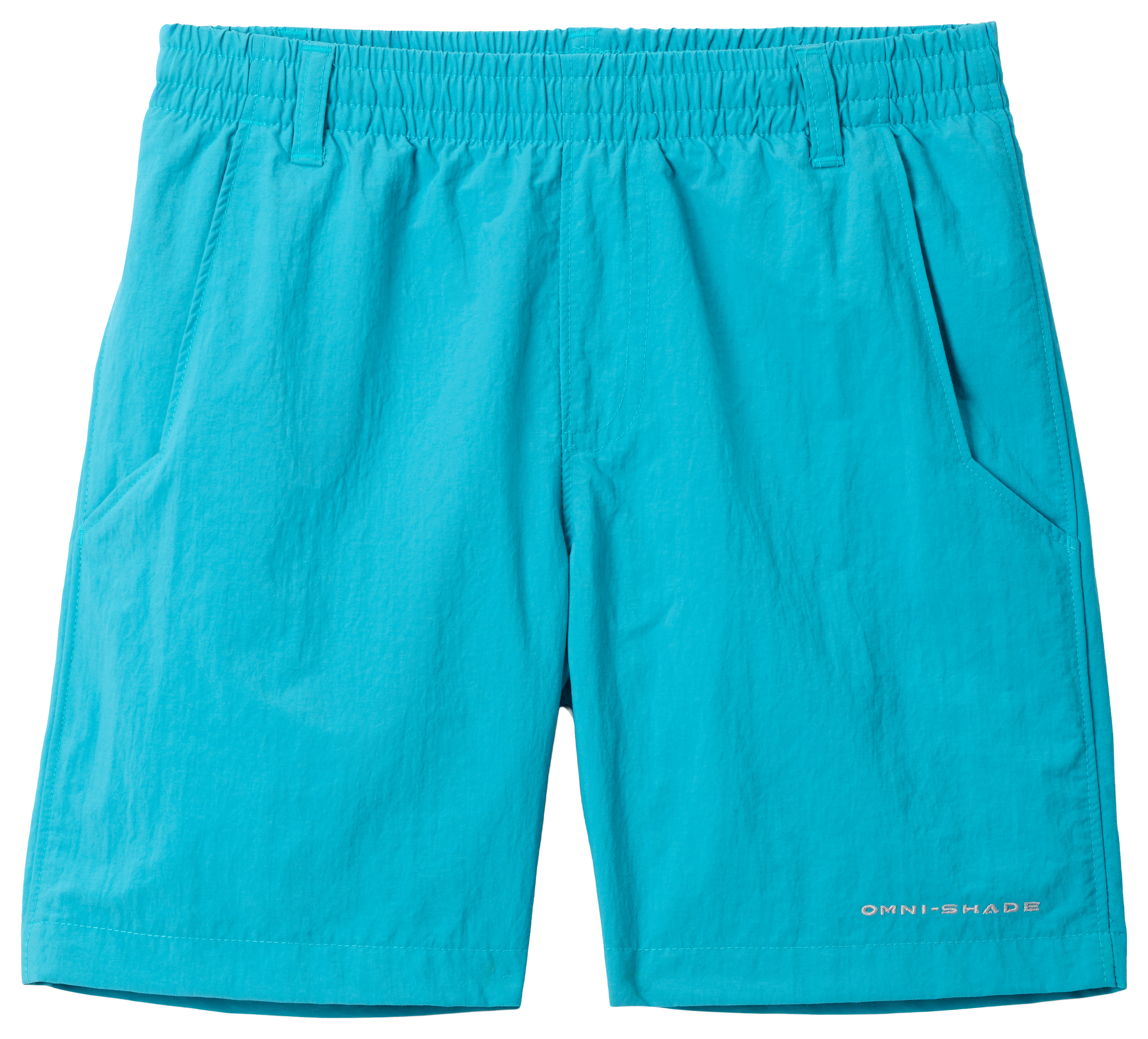 Image of Columbia Backcast II Shorts for Kids - Ocean Teal