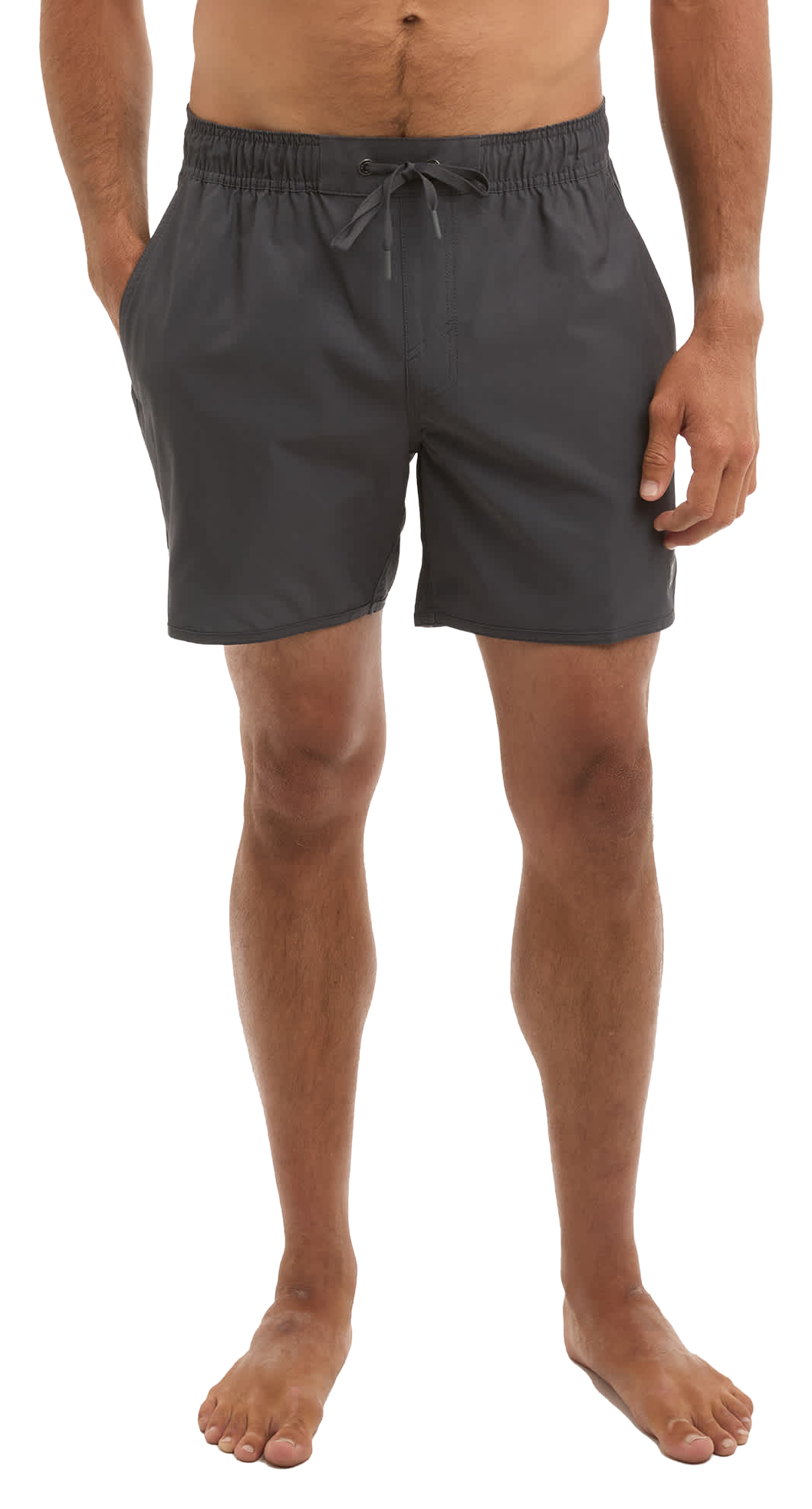Image of "Pelagic Downswell 16"" Elastic Waist Shorts - Graphite"