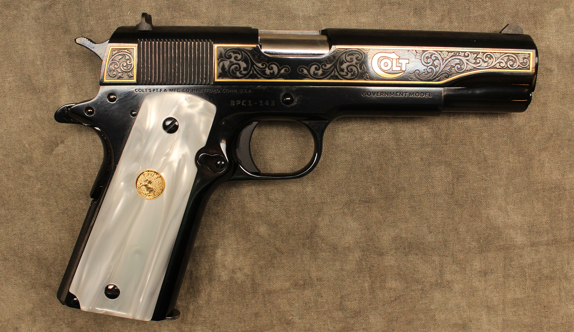 Image of Colt ~ 1911 Government Model Limited Edition ~ .38 Super