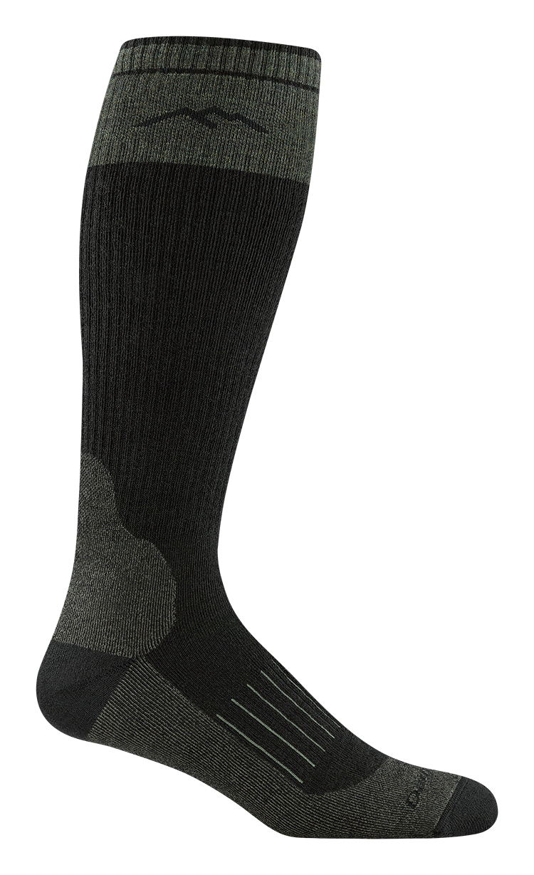 Image of Darn Tough Over-The-Calf Heavyweight Hunting Socks for Men - Charcoal