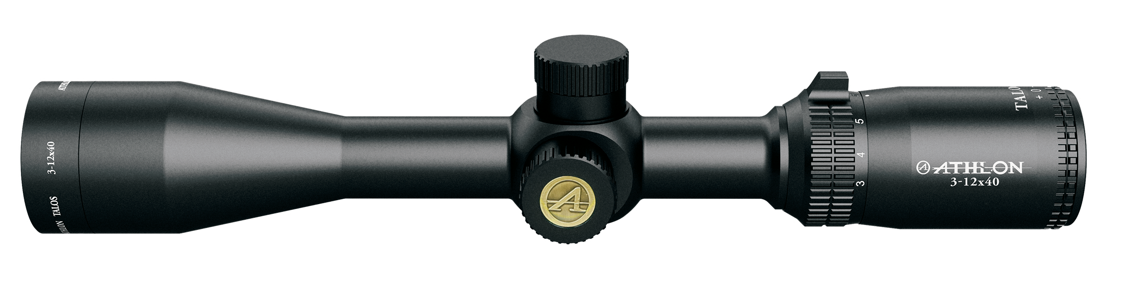 Athlon Talos SFP 1 Riflescopes - 3-12x40mm - Matte Black - Athlon