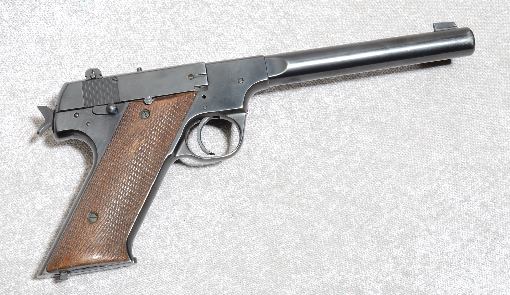 Image of "High Standard H-D Military Pistol, .22 Long Rifle, 6.75"" Barrel, 2.5 lbs."