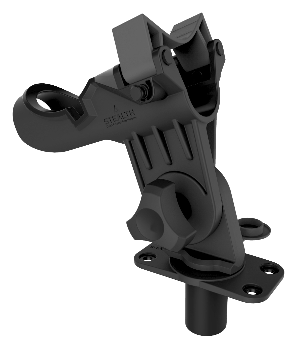 Stealth QR-1 Rod Holder with Flush-Mount Base