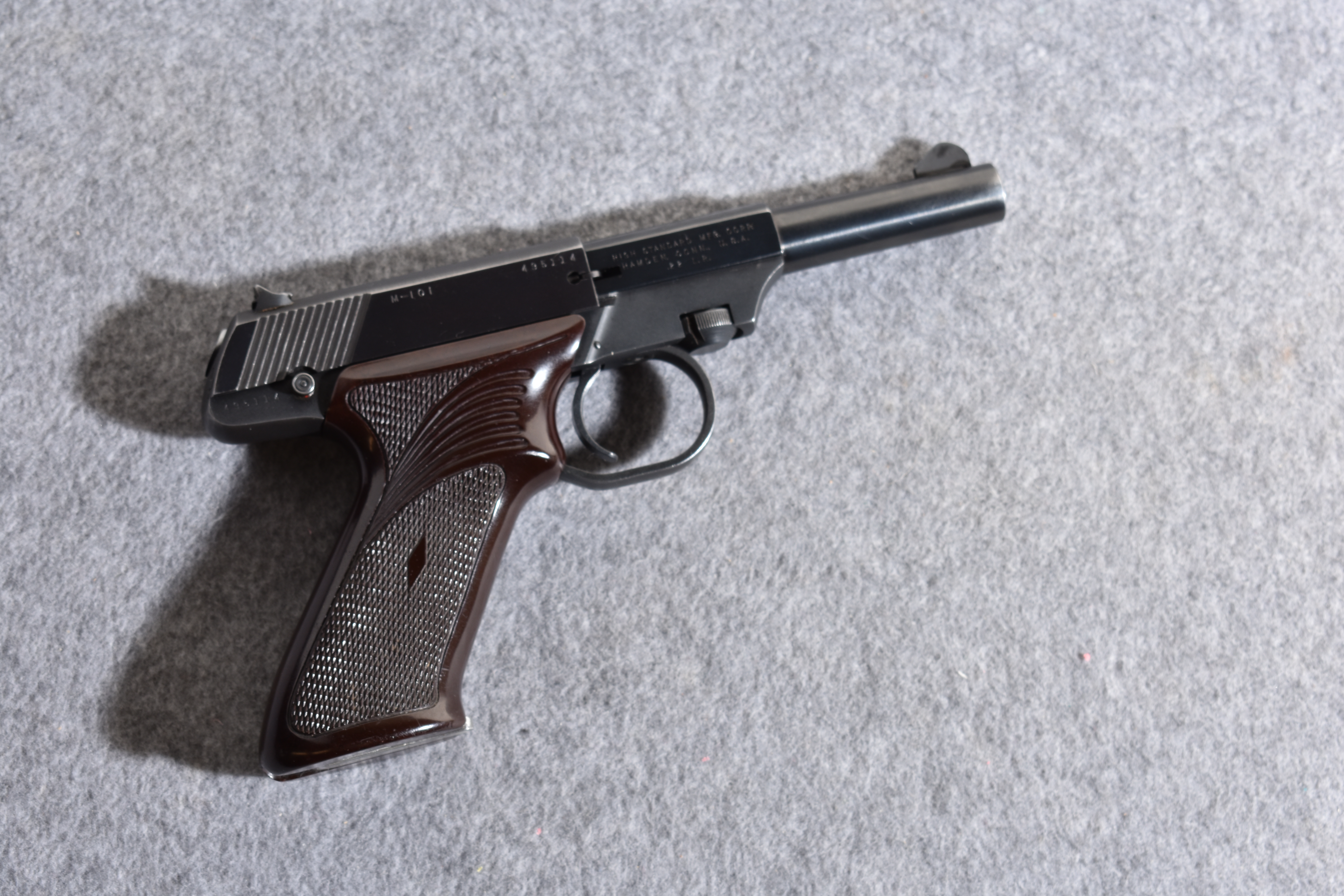 Image of High Standard M101 Dura-Matic .22 Long Rifle Semiautomatic Pistol