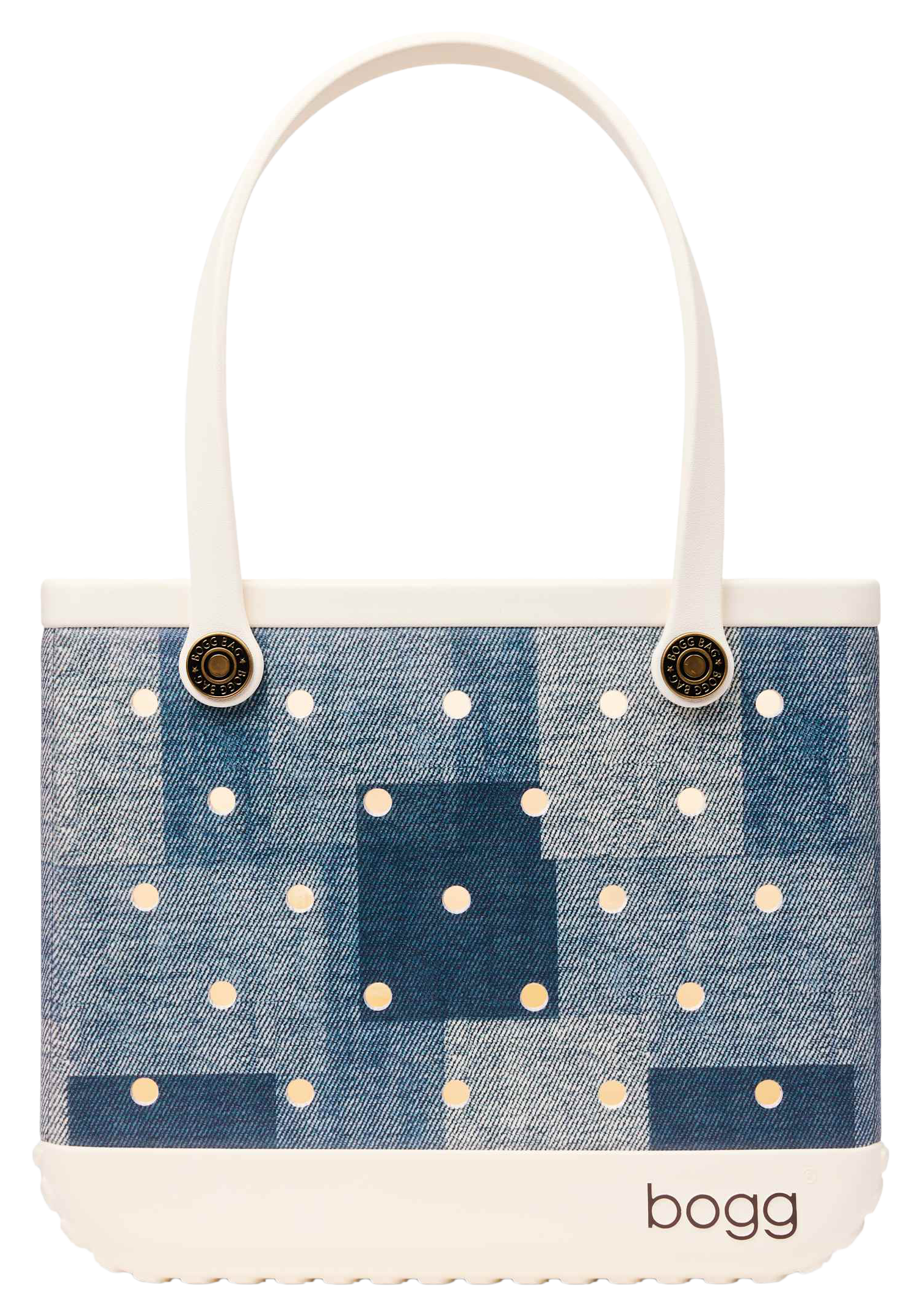 Bogg Bag Baby Printed, Men's, Coconut/Denim