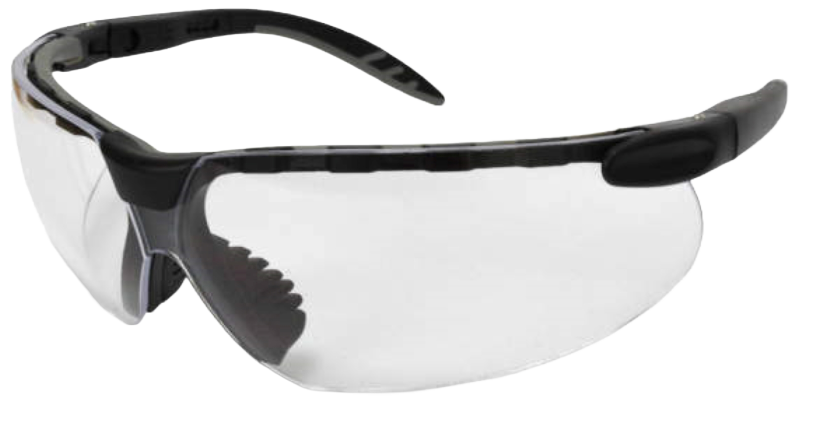 Image of Radians BRAVO CSB105 Shooting Glasses - Black/Clear