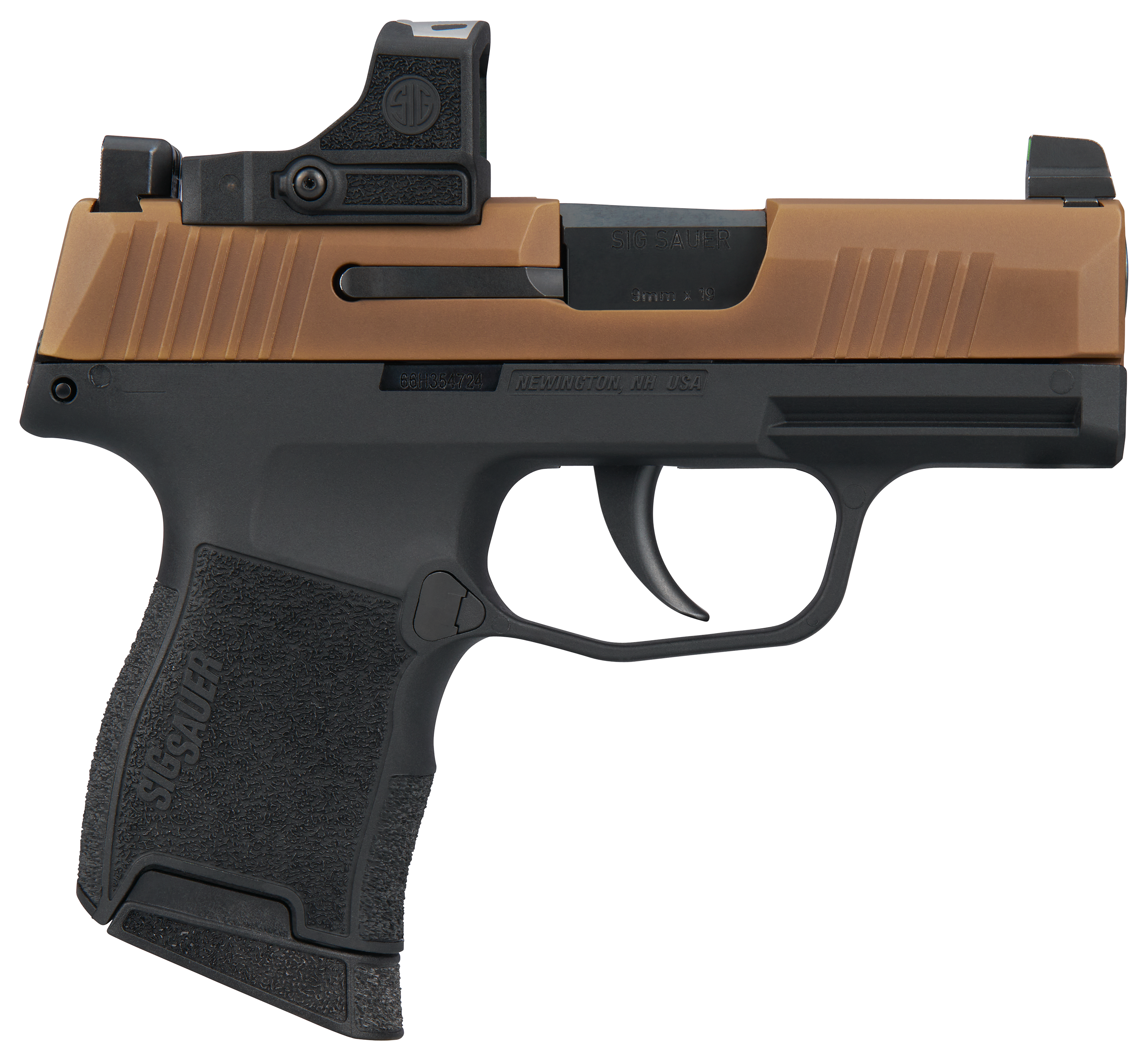 SIG SAUER SIG SAUER P365 Snakebite Semi-Auto Pistol with ROMEO-RS Red Dot - $549.99 at Bass Pro Shops