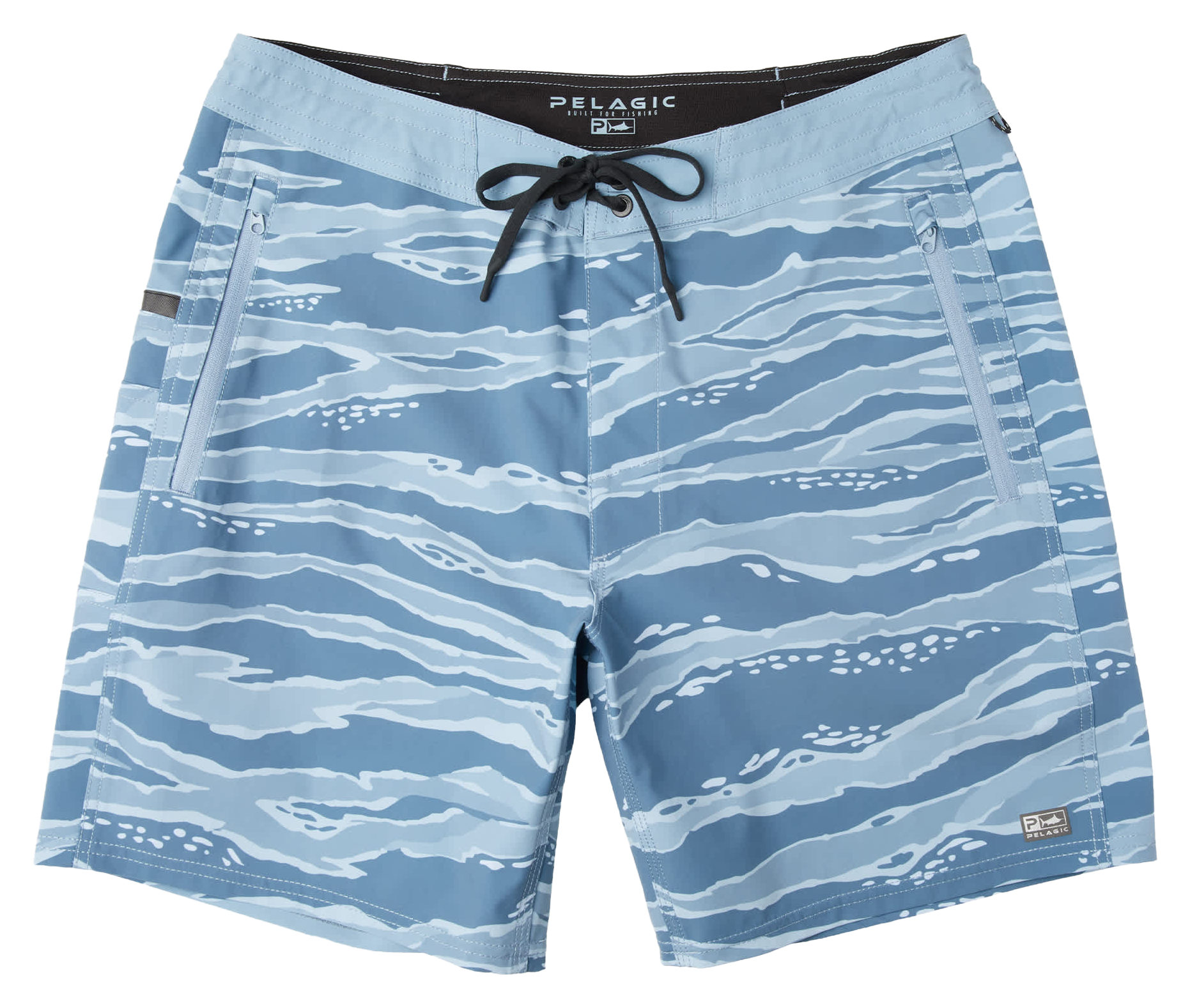 Image of Pelagic Leaderman Boardshorts - Petrol Camo