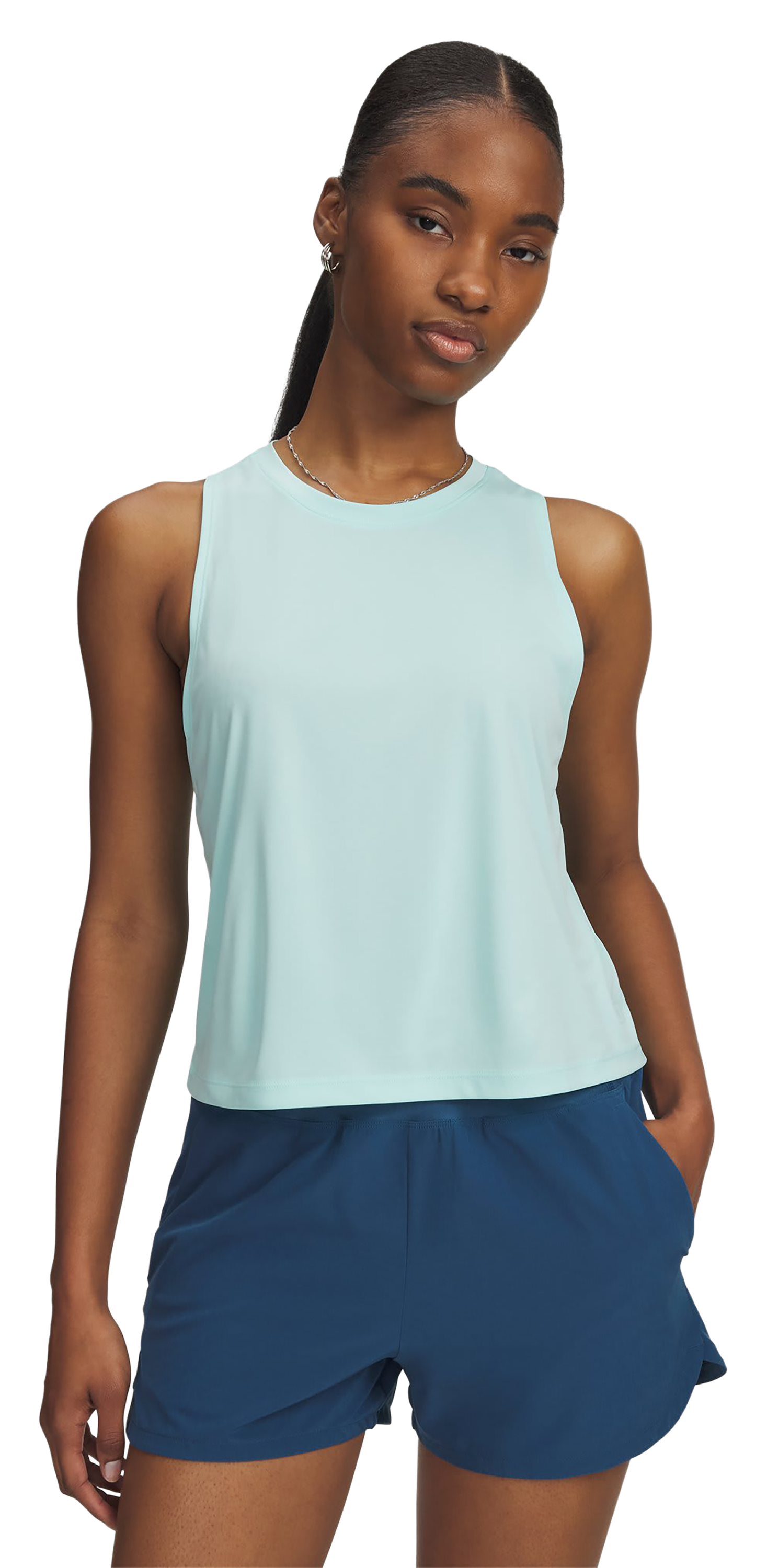 Image of Under Armour Fish Elite Tank Top - Neo Turquoise/Refresh Mint
