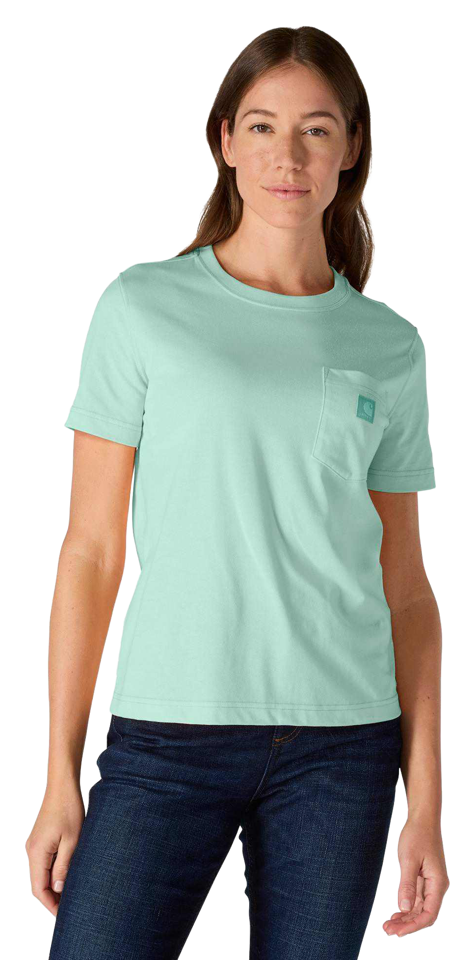 Image of Carhartt Irvine Relaxed Short-Sleeve Pocket T-Shirt