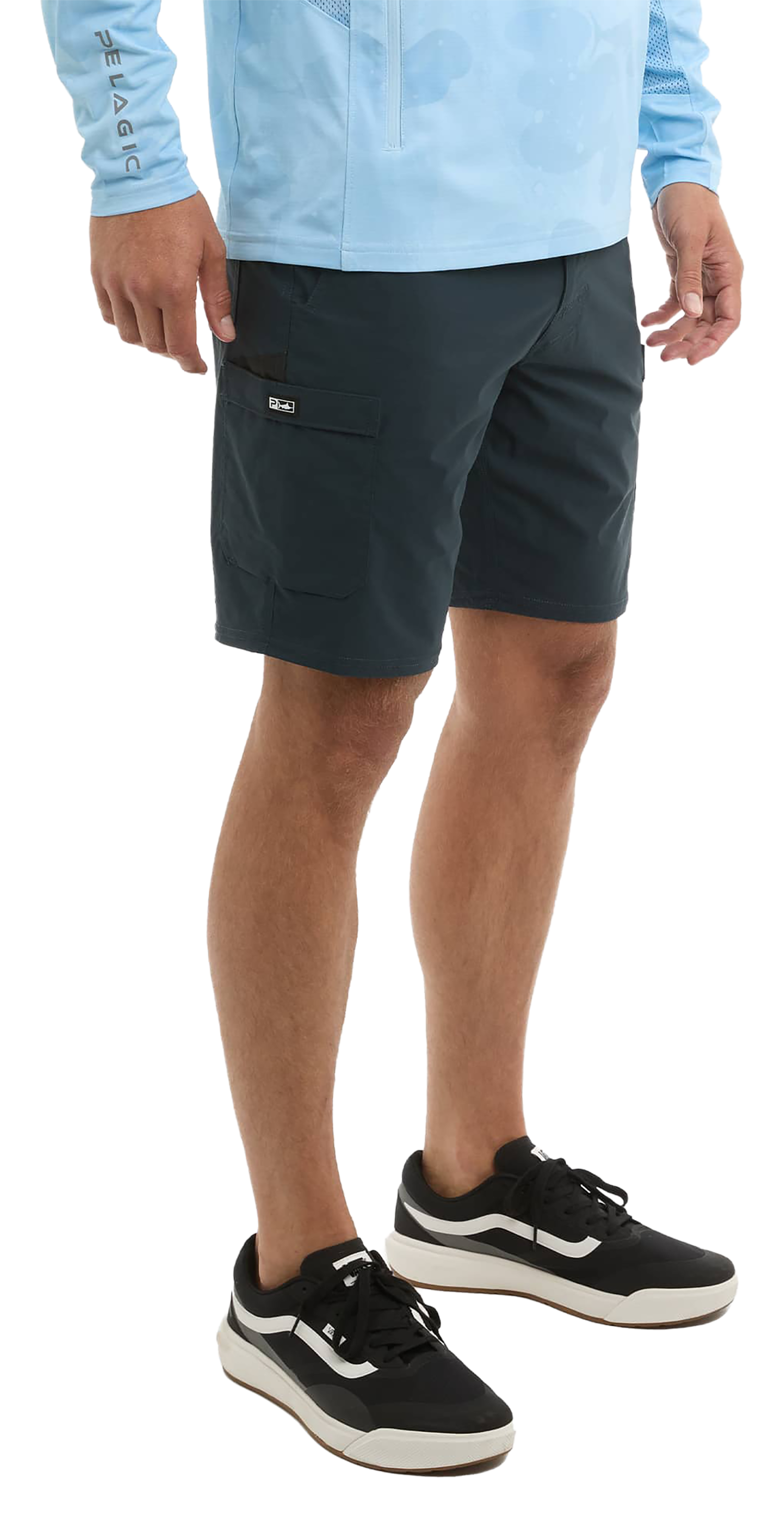 Image of Pelagic Madeira Cargo Shorts - Dark Navy
