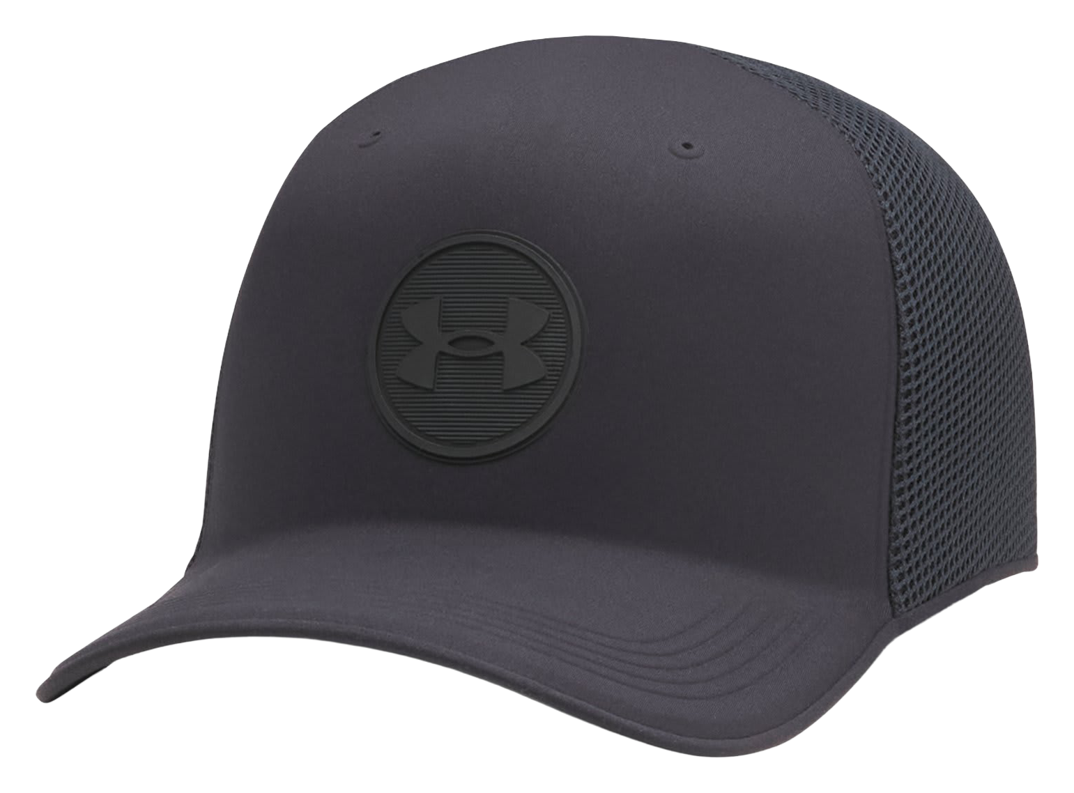Image of Under Armour StealthForm Mid Trucker Cap - Black/Black