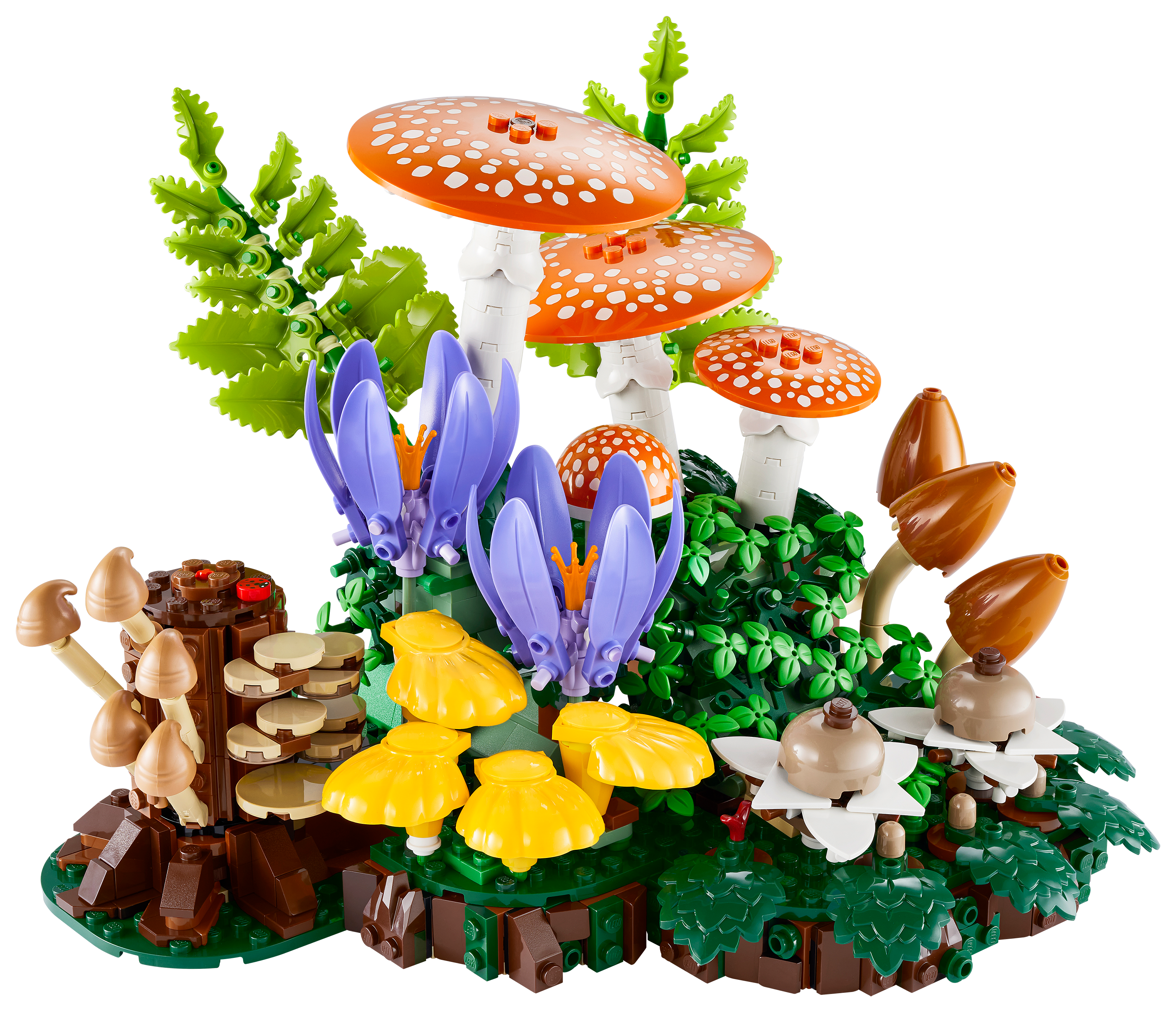 Image of LEGO Botanicals Woodland Mushrooms Set
