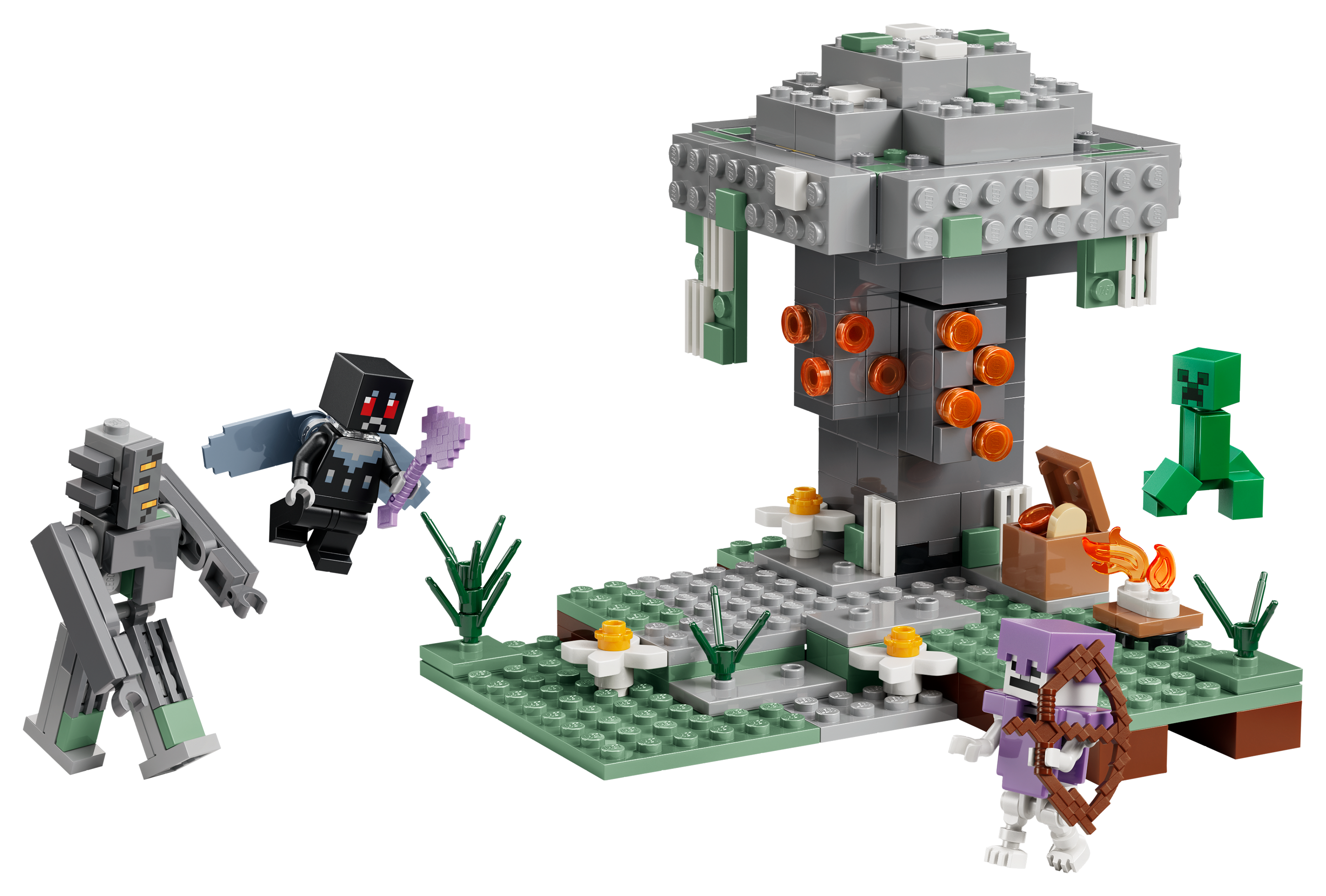 Image of LEGO Minecraft The Pale Garden Set